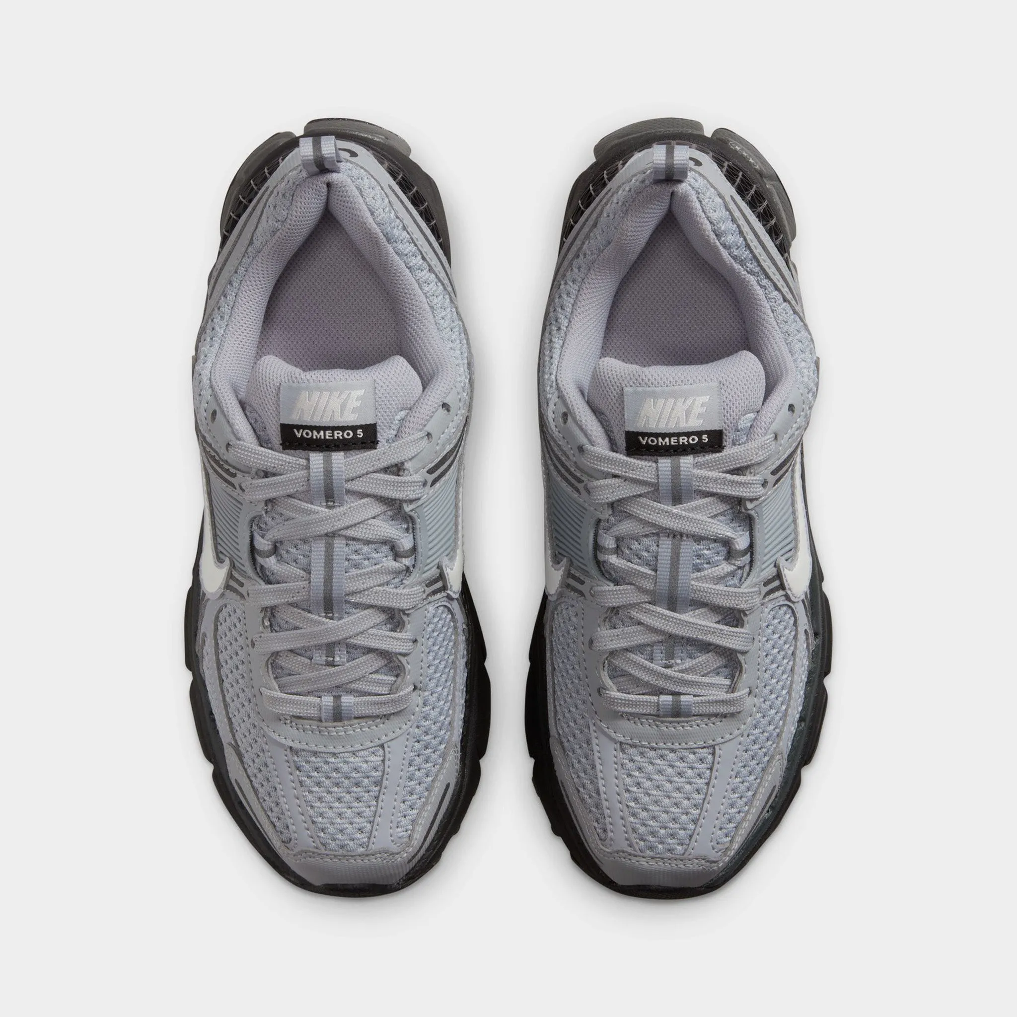 Nike Zoom Vomero 5 GS Wolf Grey / Summit White - Black Performance Cushioning PU midsole