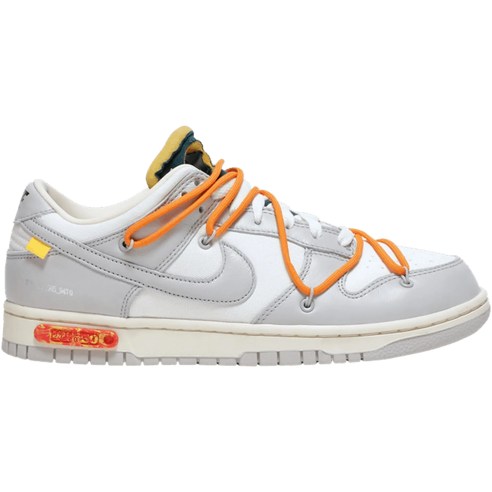 Nike Dunk Low Off-White Lot 44 Film Shoot No Pressure Fit