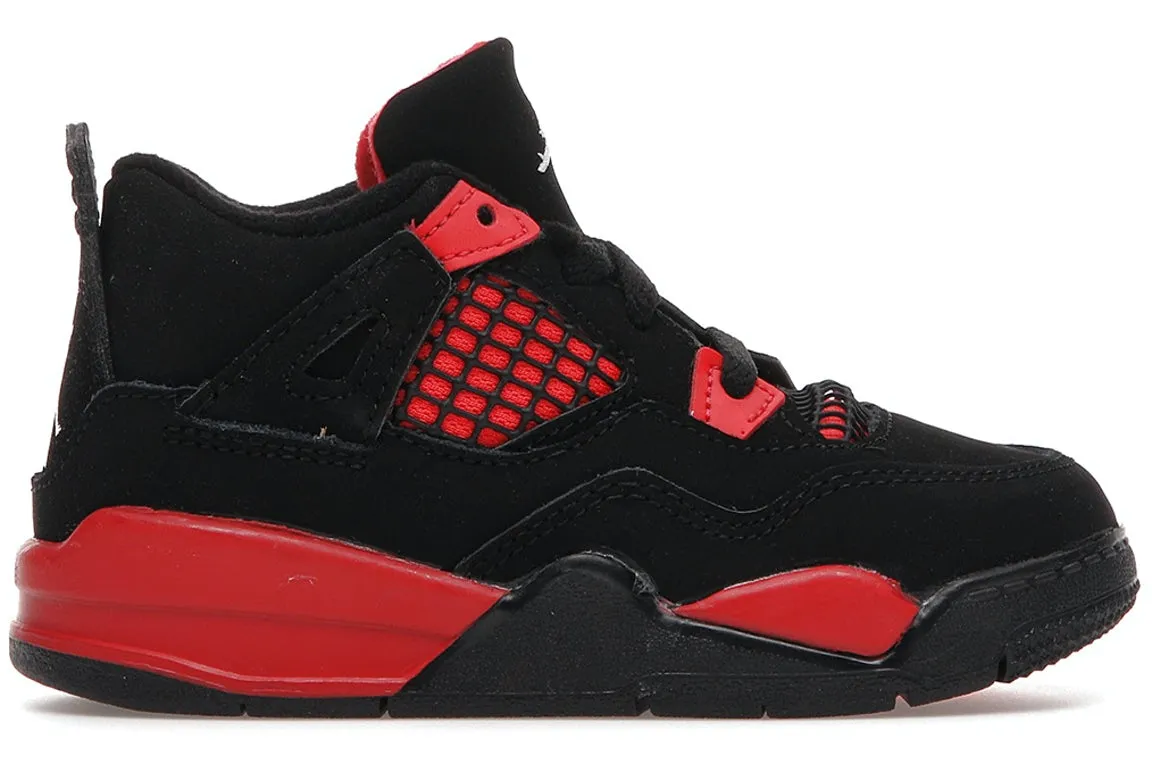 Buckle Strap TODDLERS JORDAN 4 RETRO RED THUNDER (TD)