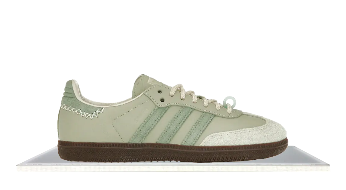 Relaxed Fit Shoes Adidas Samba Maha Half Green