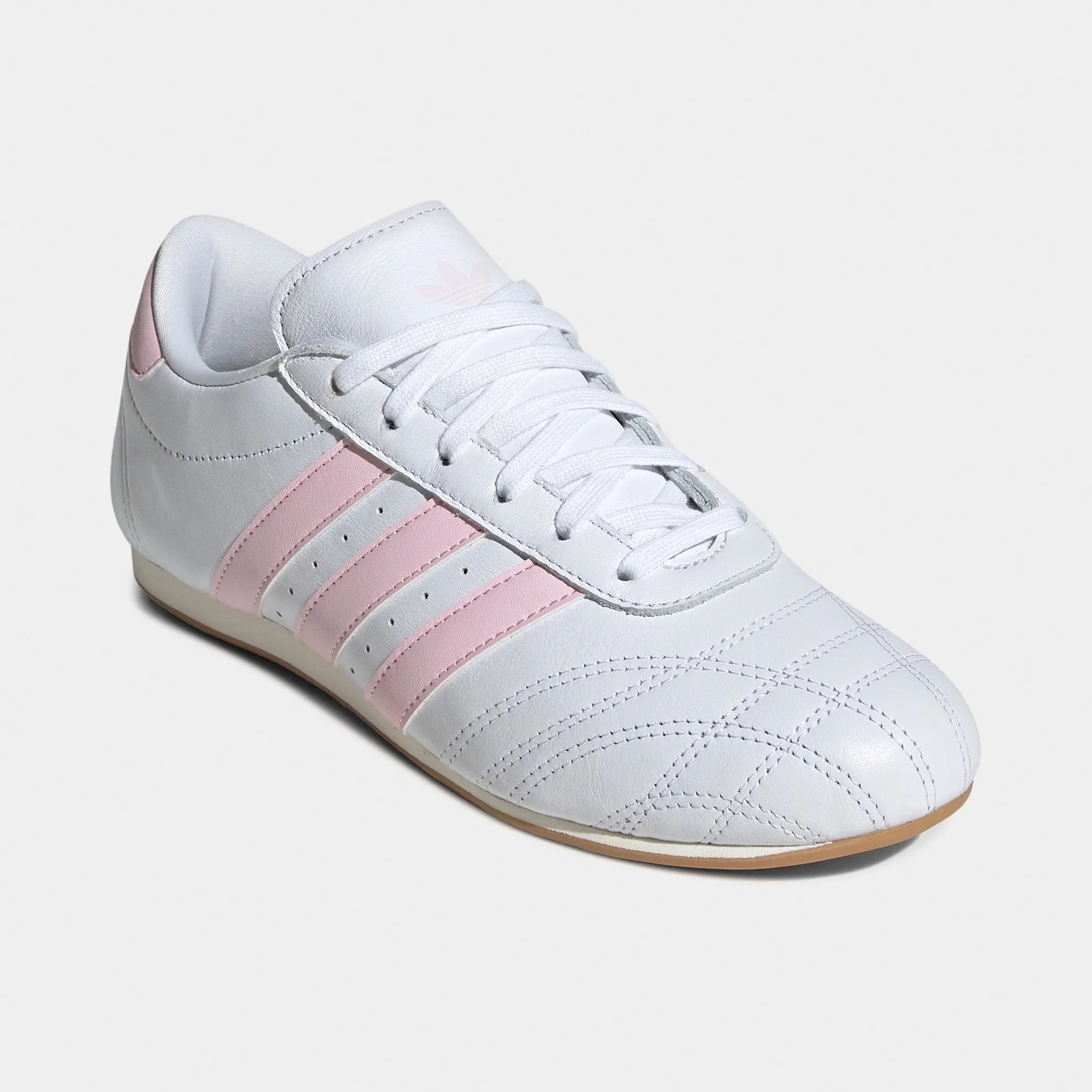 adidas Women's Taekwondo Lace White / Cloud Pink - Gum Durable Build