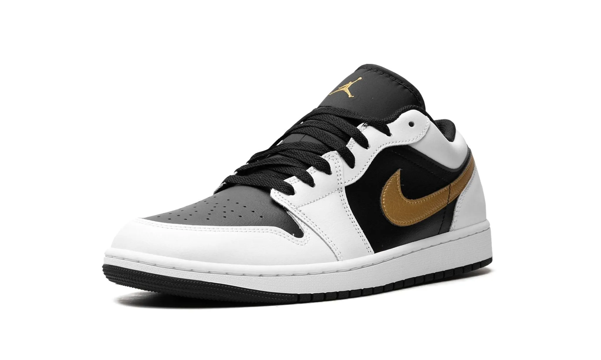 Comfort support Any Path Air Jordan 1 Low 'Gold Swoosh'