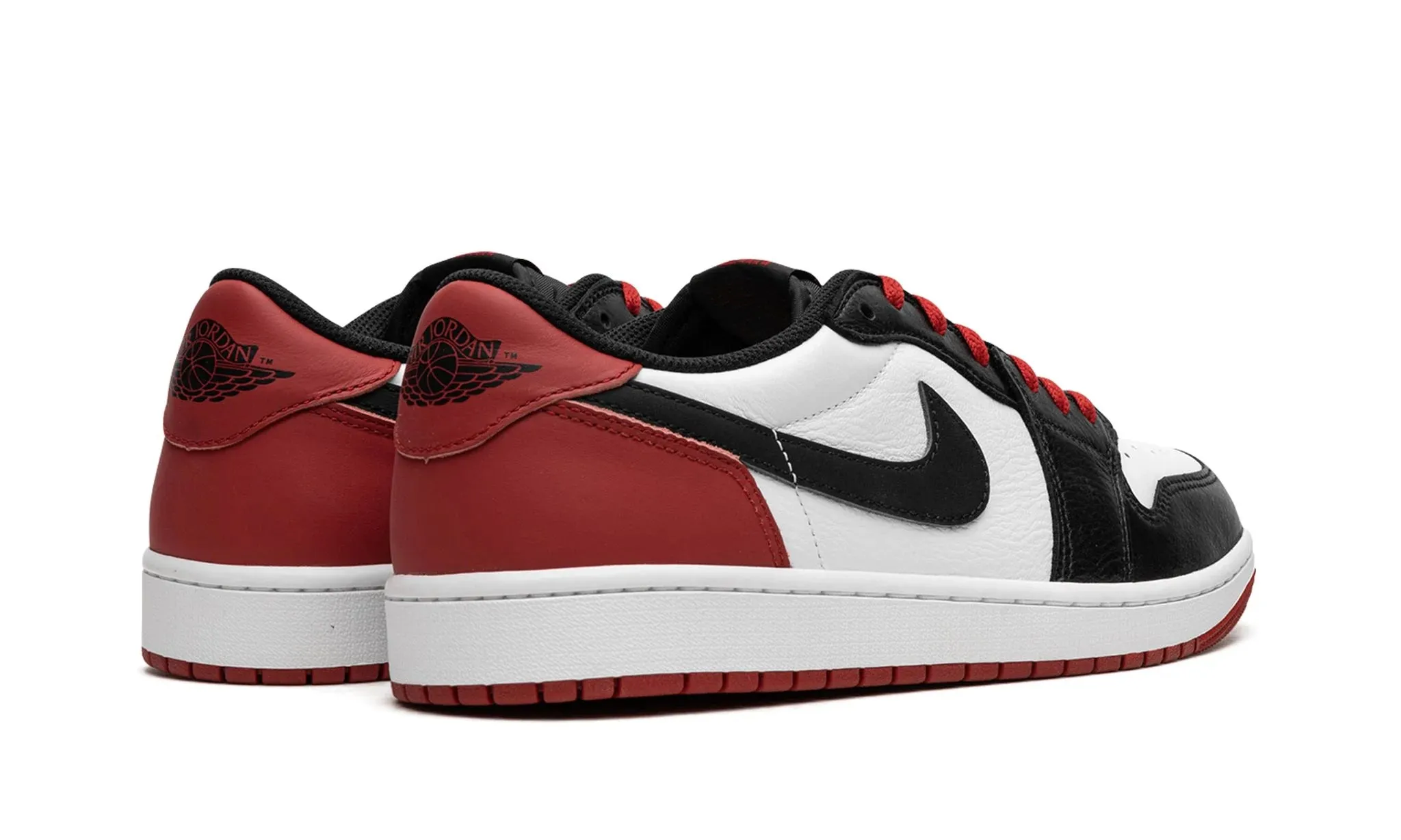Snow Warm Air Jordan 1 Low OG Black Toe