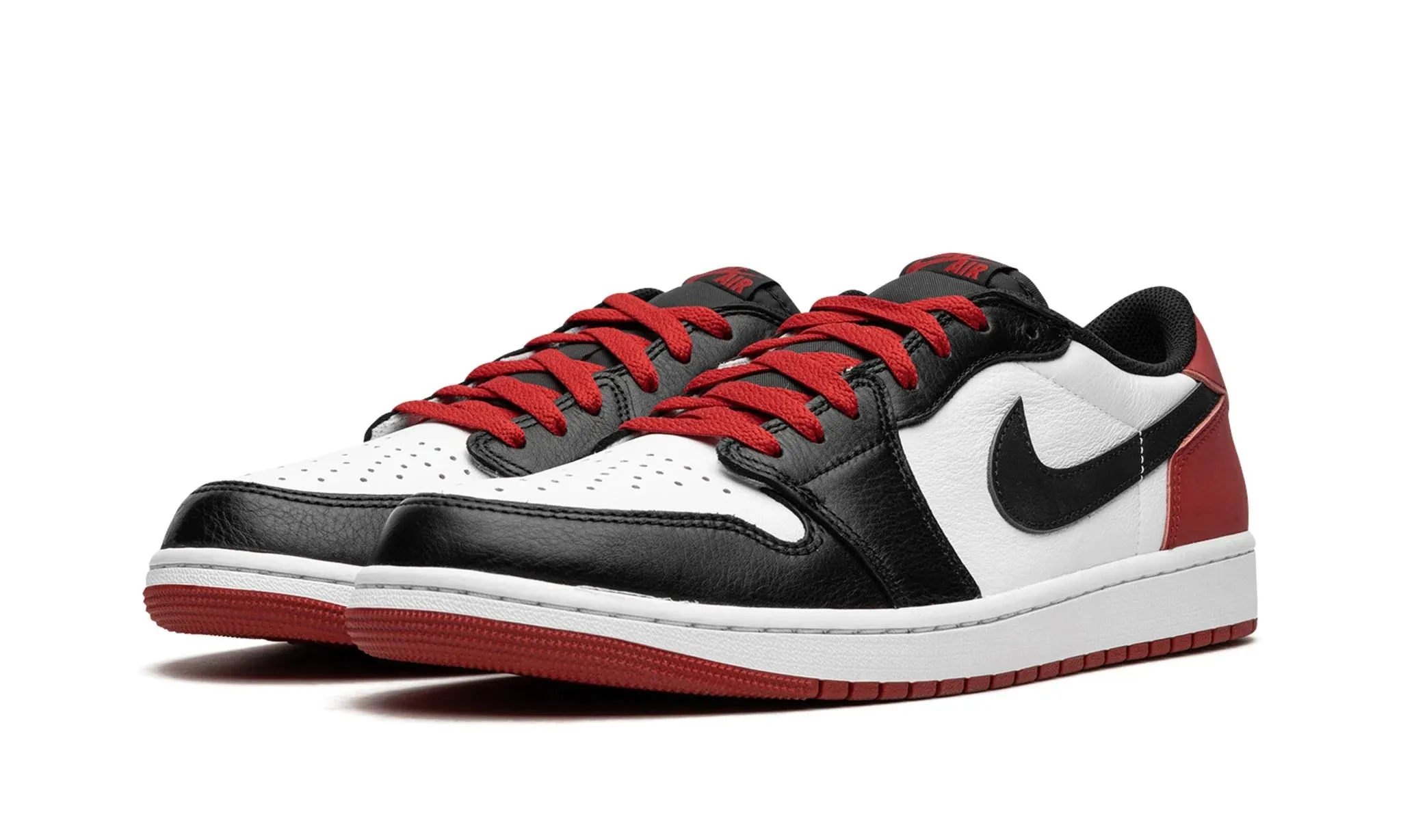 Shock Absorbing Air Jordan 1 Low OG Black Toe