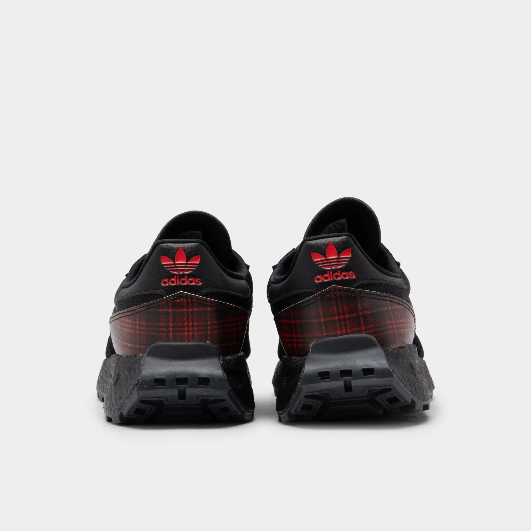 adidas Originals Retropy E5 Core Black / Vivid Red - Core Black Comfort Ankle High Arch