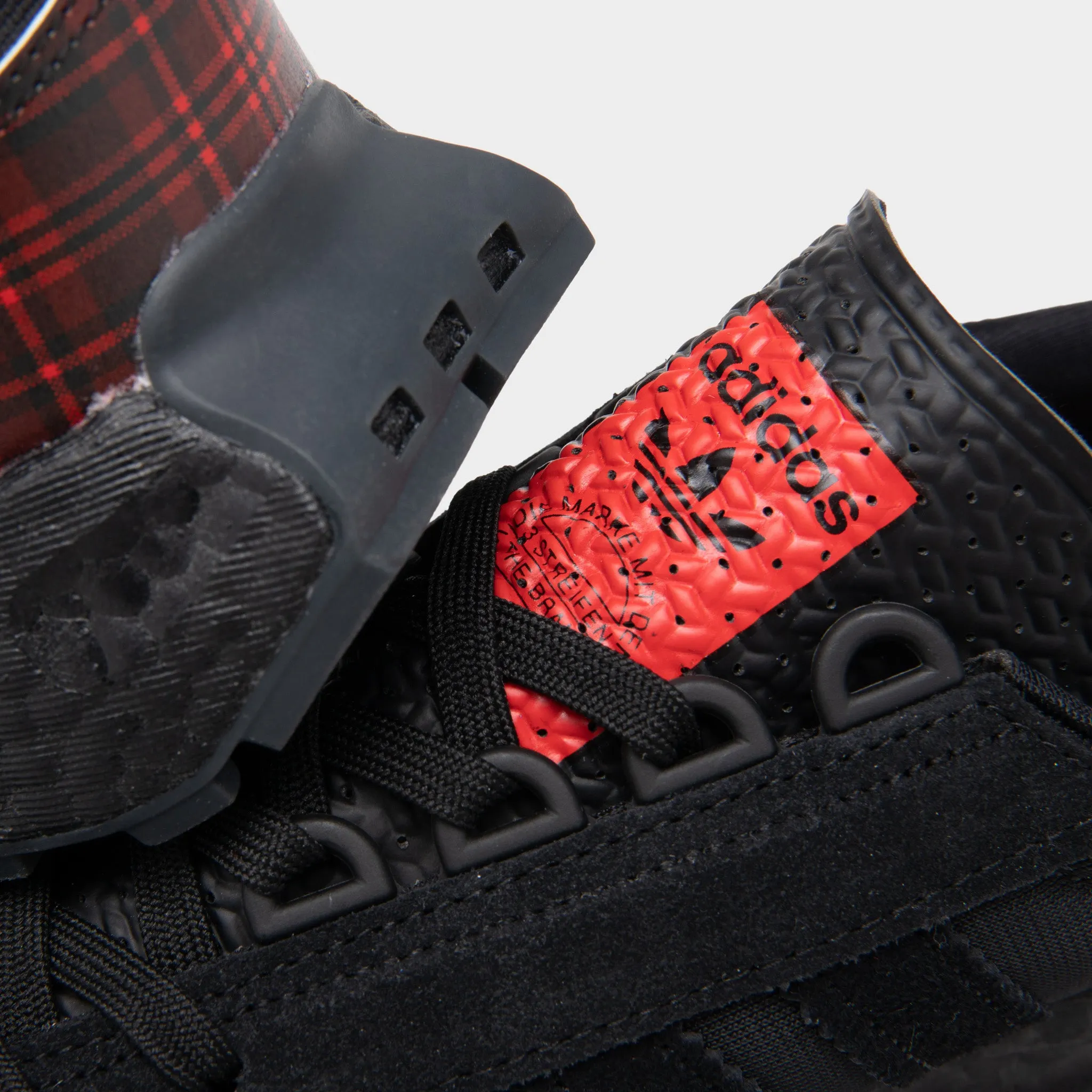 Heel Safe Comfort footbed adidas Originals Retropy E5 Core Black / Vivid Red - Core Black