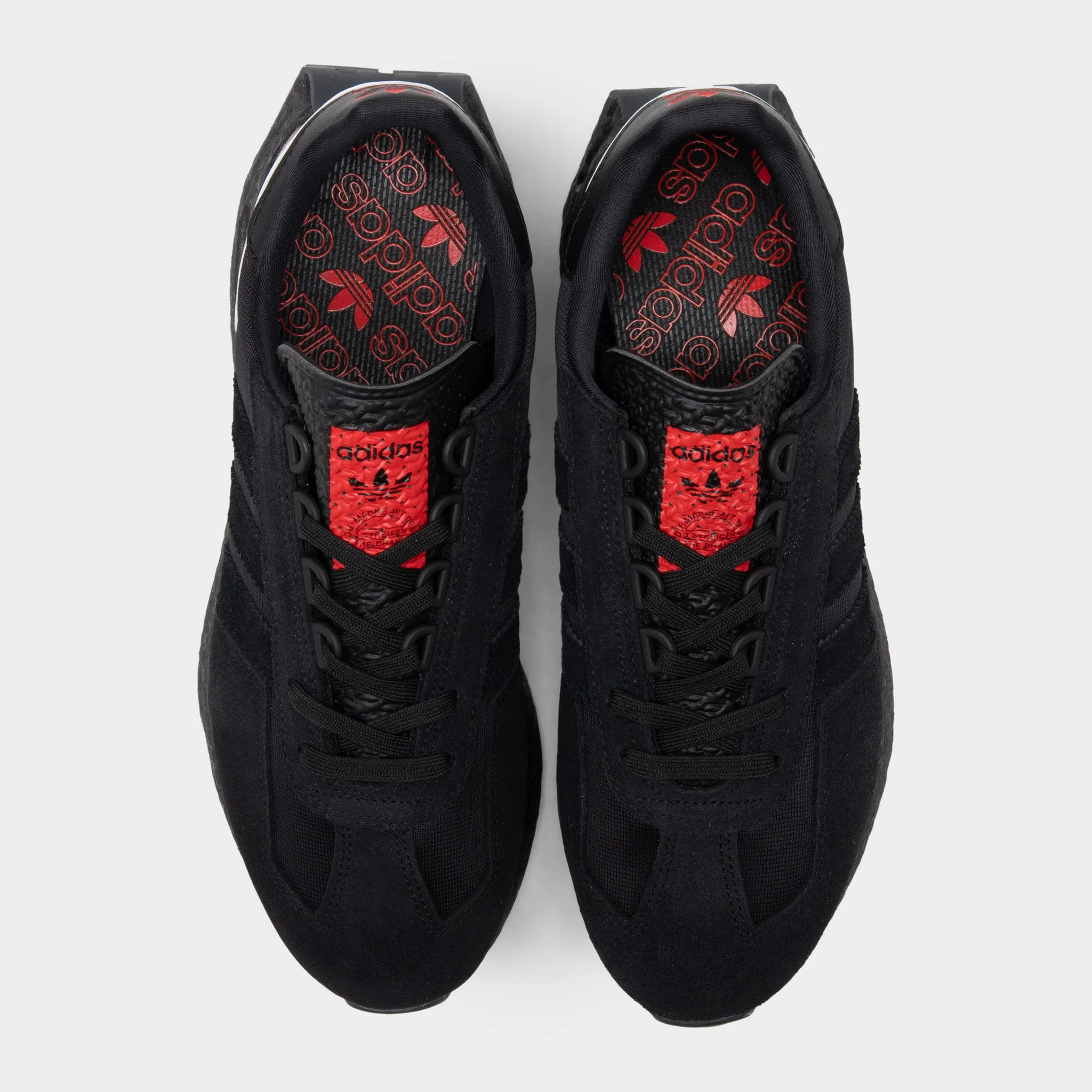 Padded collar adidas Originals Retropy E5 Core Black / Vivid Red - Core Black