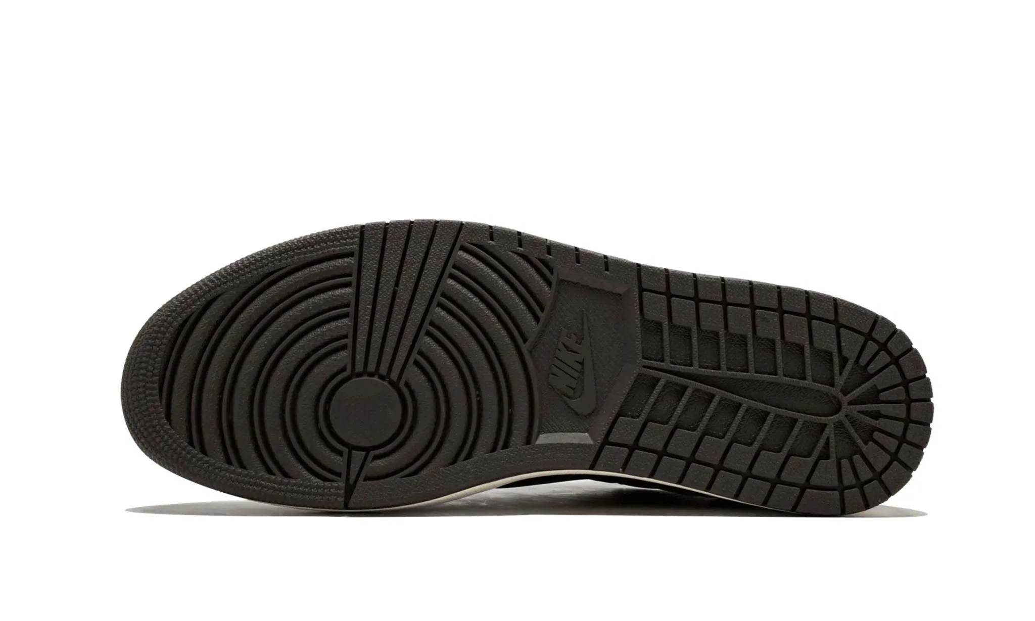Cushioned Footbed Arch Fit Travis Scott X Air Jordan 1 Low Mocha