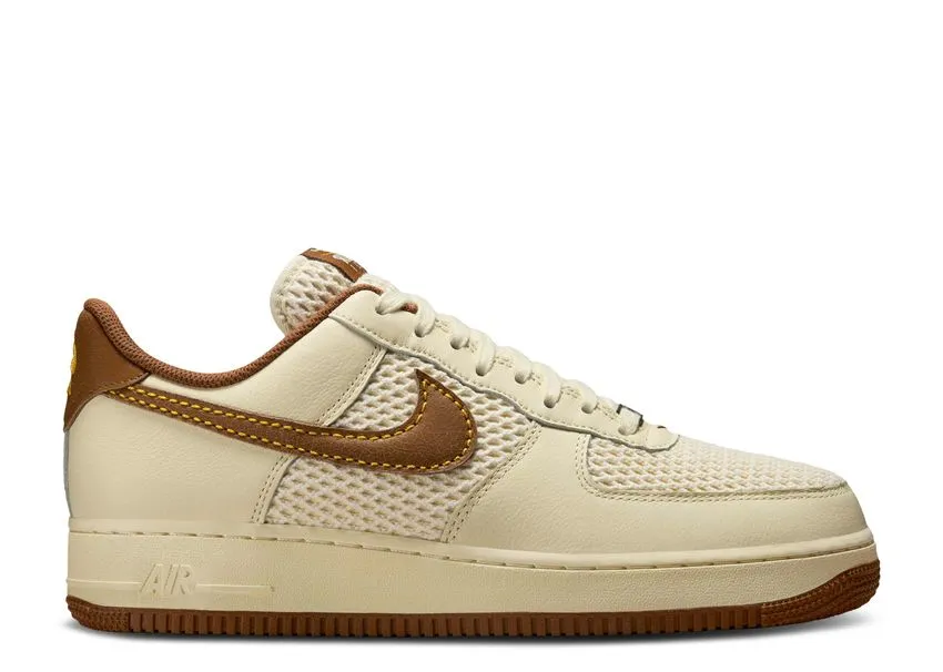Nike Air Force 1 Low '07 LV8 Coconut Milk Canyon Gold Light British Tan Walk Time Harbor Step