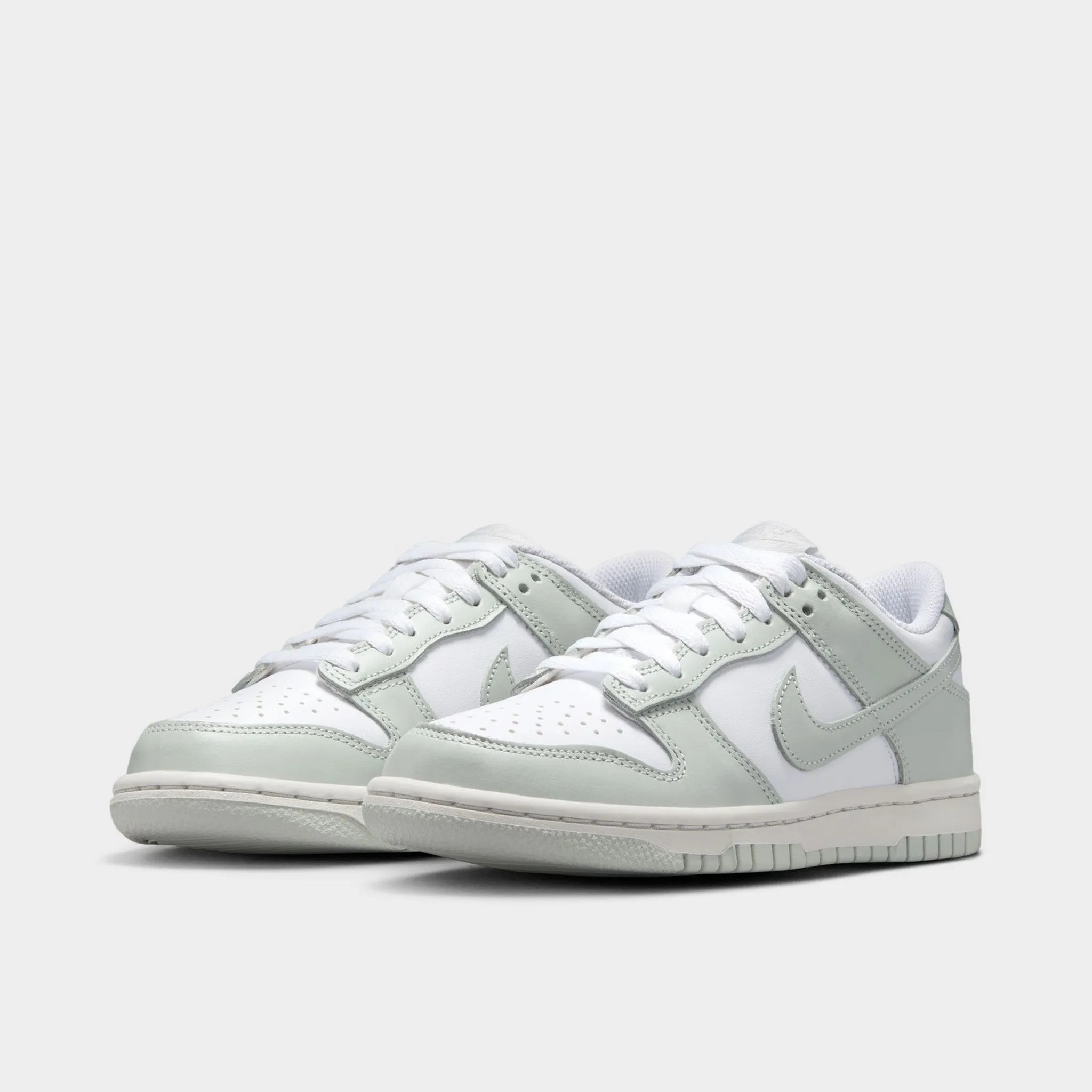 Nike Dunk Low GS White / Light Silver - Photon Dust Comfort Inserts
