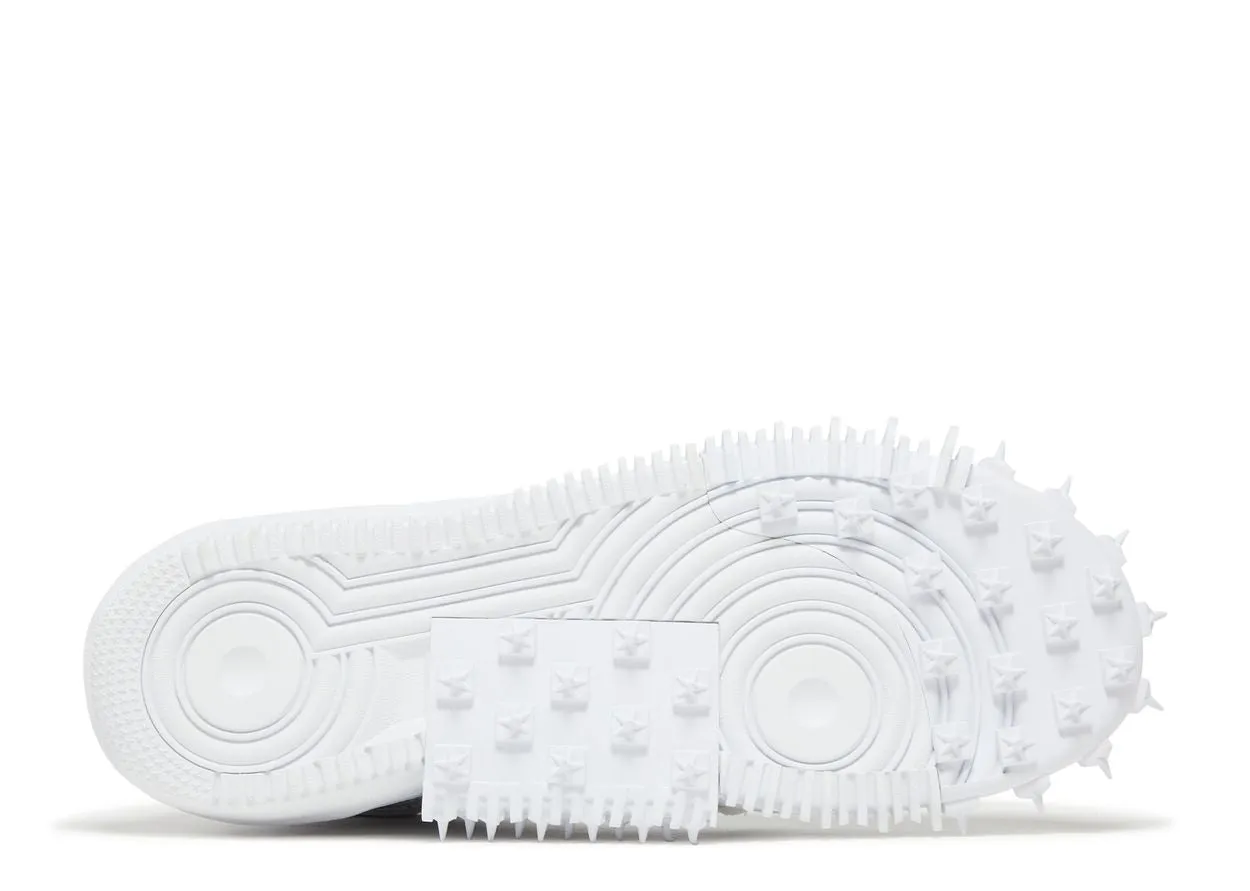 Nike Air Force 1 Mid Off-White Graffiti White Sleek Look Non-Slip Design