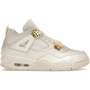 Jordan 4 Retro Metallic Gold (Women's) Adjustable   fit Campus Tour