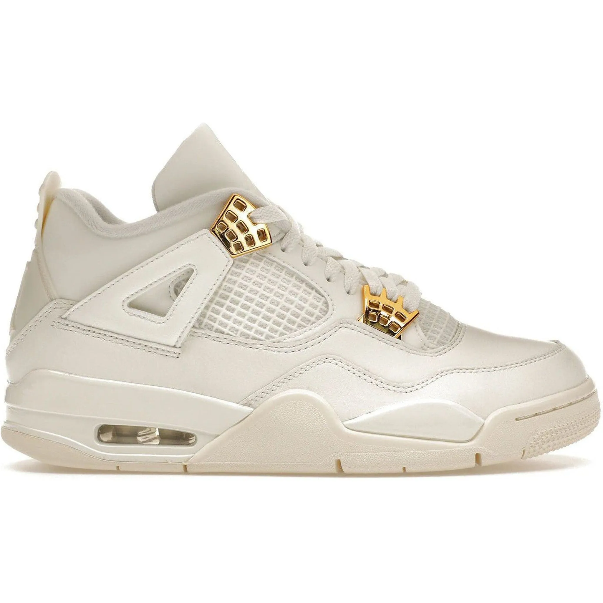 Jordan 4 Retro Metallic Gold (Women's) Fit Mode Sleek Aesthetic