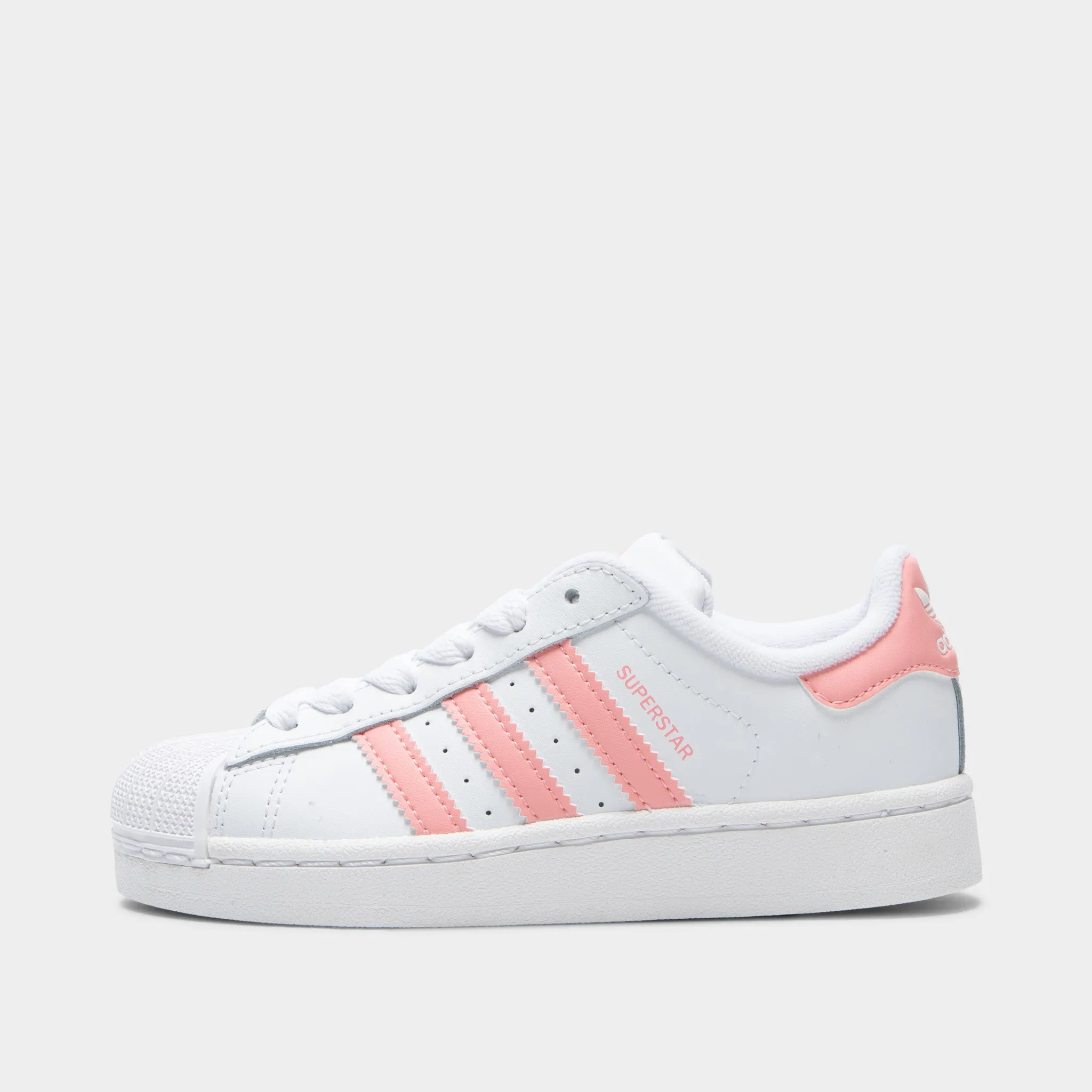 Dad Pick Earth Tone adidas Children's Superstar II White / Semi Pink Spark