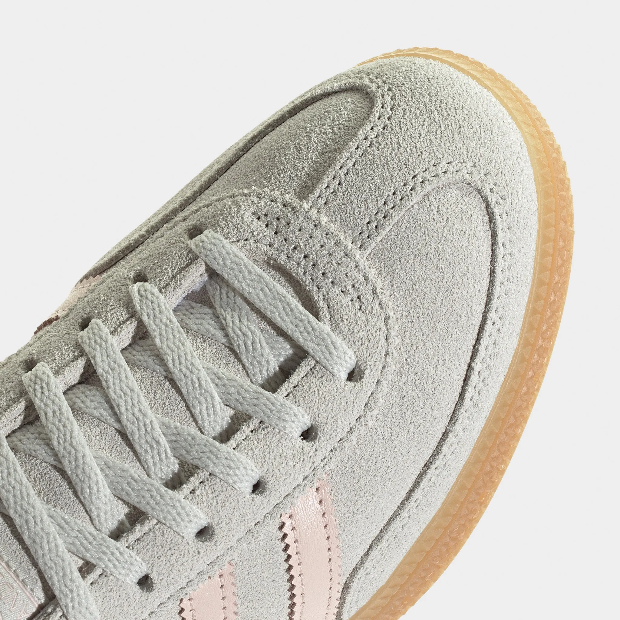 adidas Originals Women's Handball Spezial Orbit Grey / Wonder Quartz - Gum Knitted Warm
