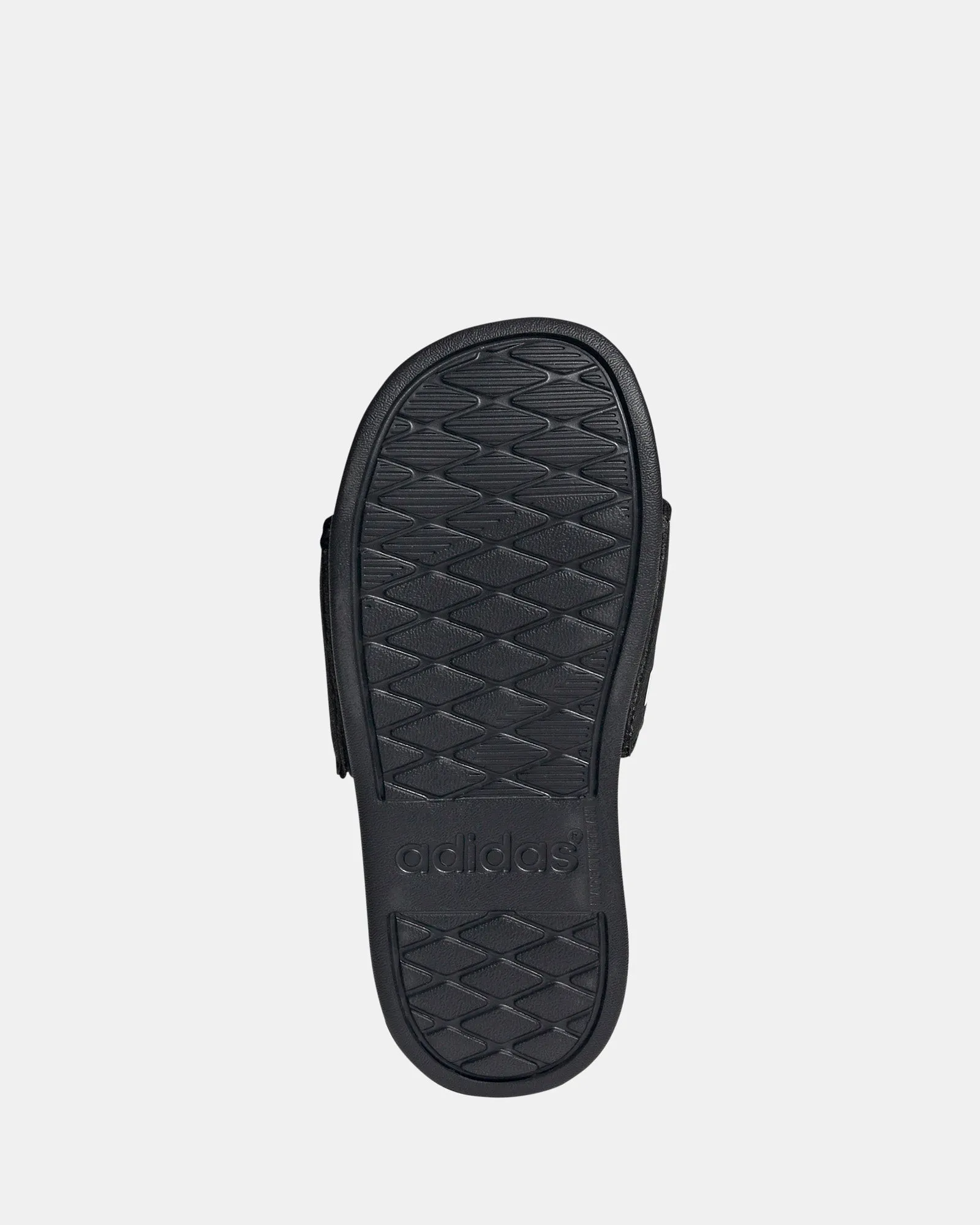 Adilette Comfort Strip K B Black/White Break Walk Pet Pace