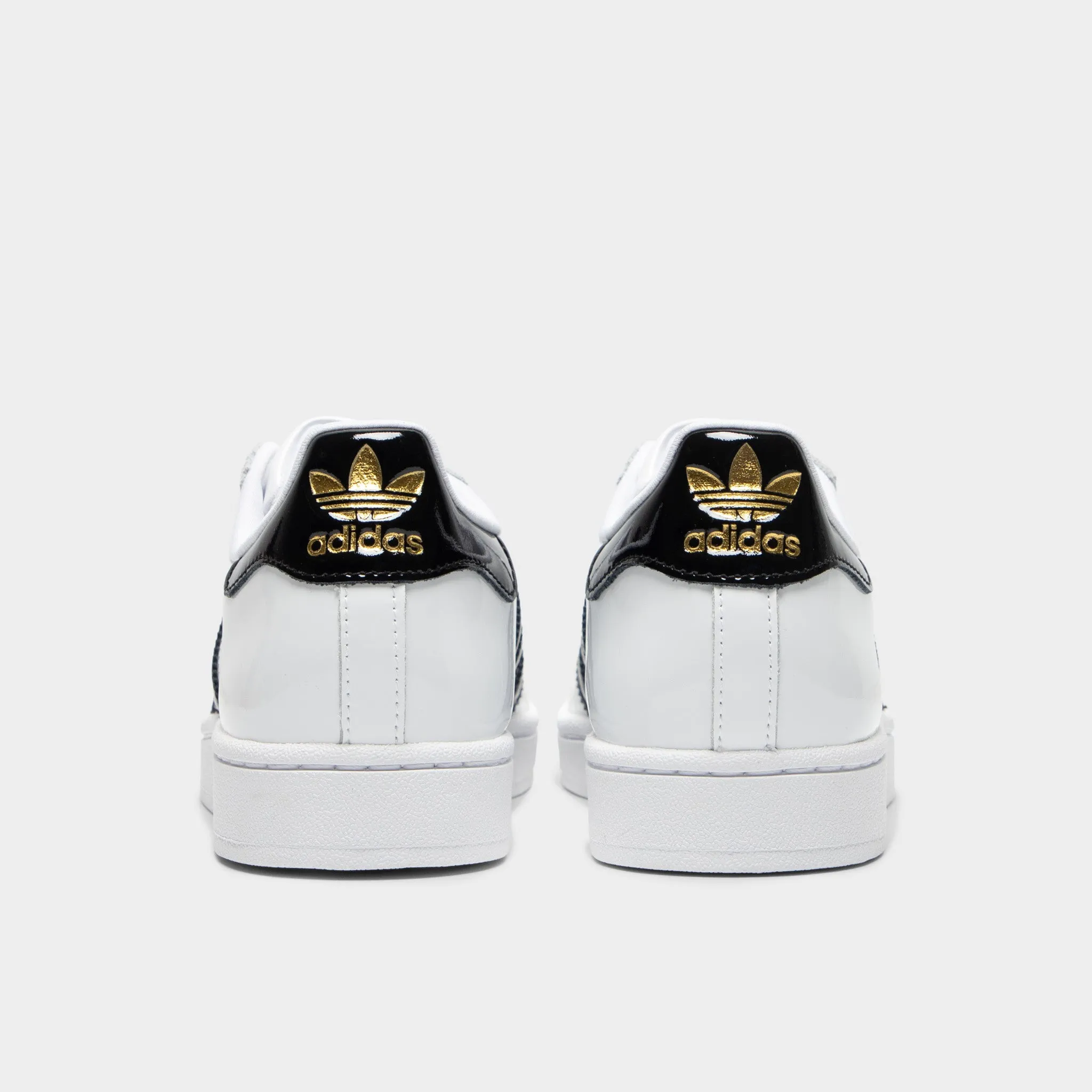 adidas Women's Superstar II White / Core Black - Gold Metallic Surf Step