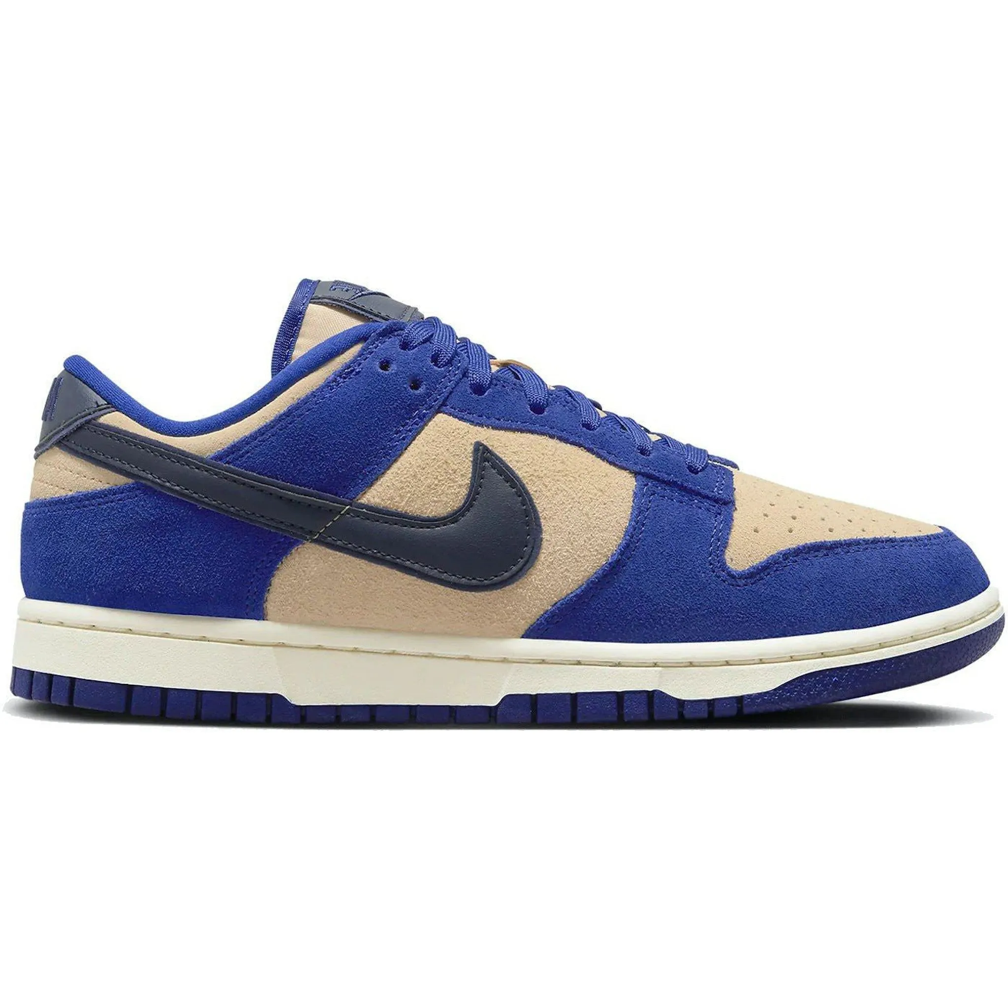 Comfy Pair Nike Dunk Low LX Blue Suede (Women's)