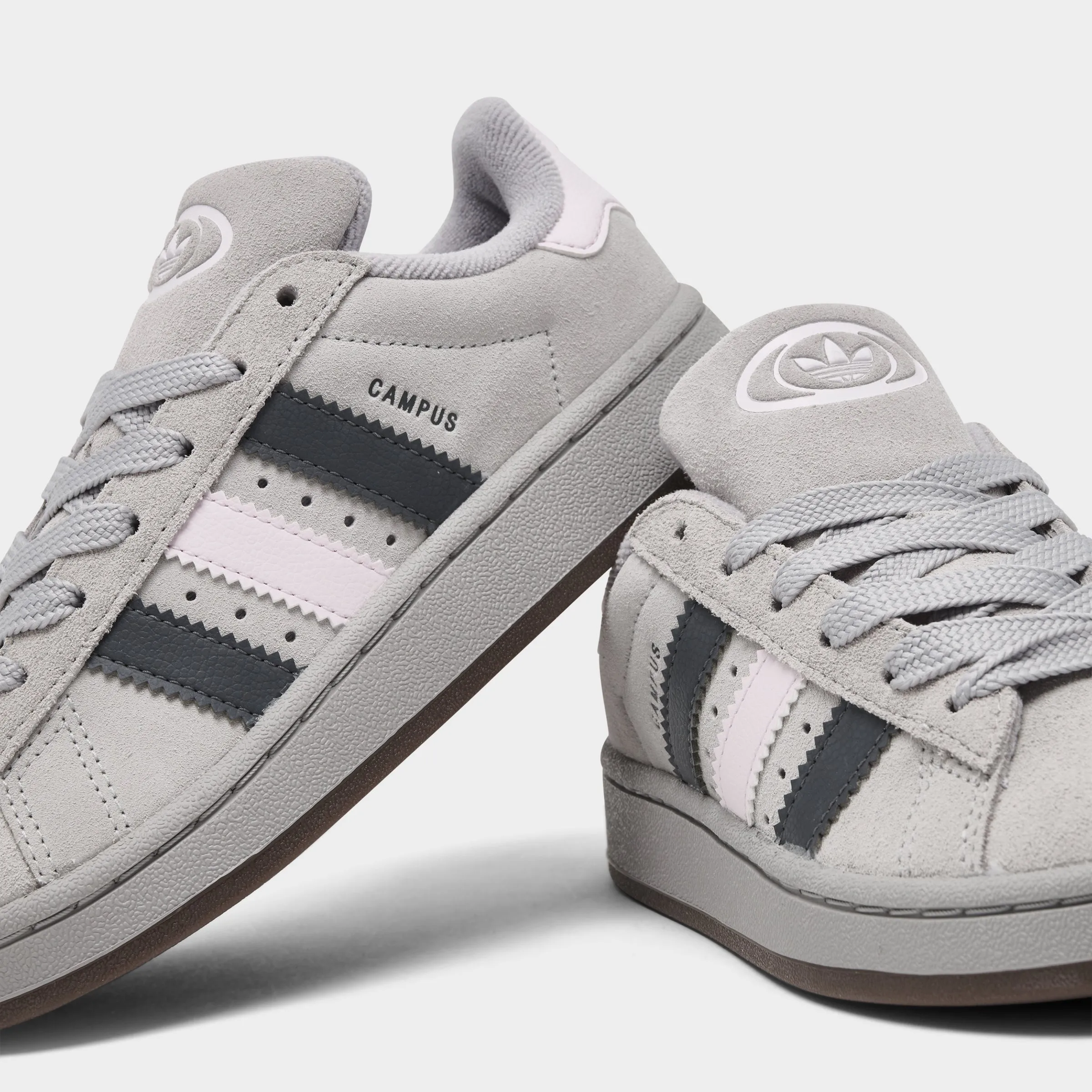 adidas Children's Campus 00s Grey Two / Grey Five - Almost Pink Teen Edge Sky View