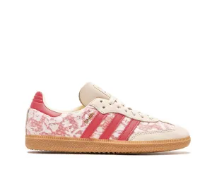 Adidas Samba OG W x Liberty London Peach Soft Commute Look