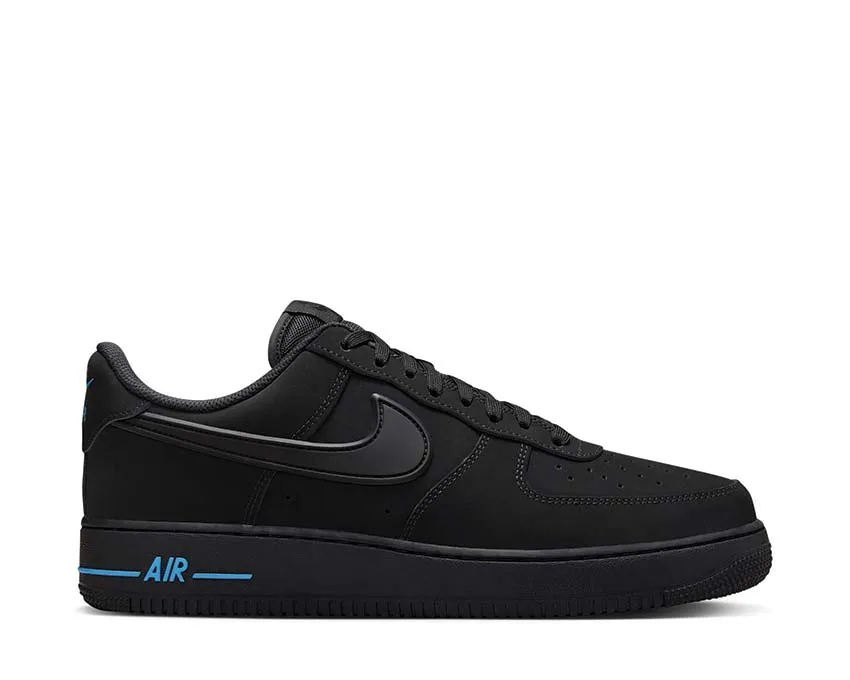On Road Nike Air Force 1 '07 "Black University Blue"