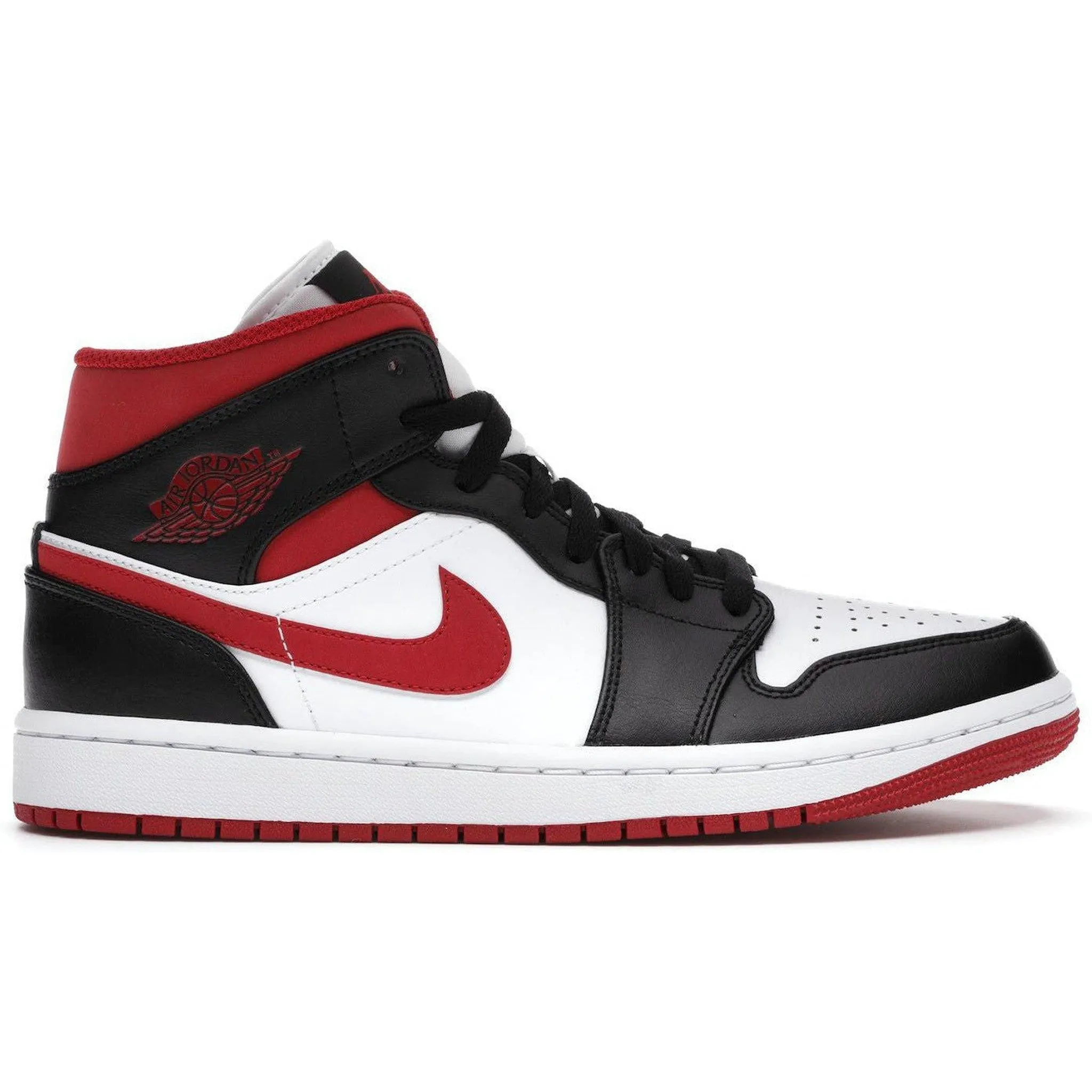 Drill Pace Lake Hike Jordan 1 Mid Gym Red Black White
