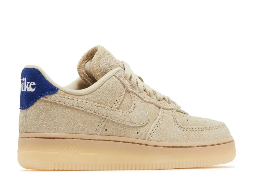 Nike Air Force 1 Low '07 LX Grain Deep Royal Blue New York Easy Fit Shoes