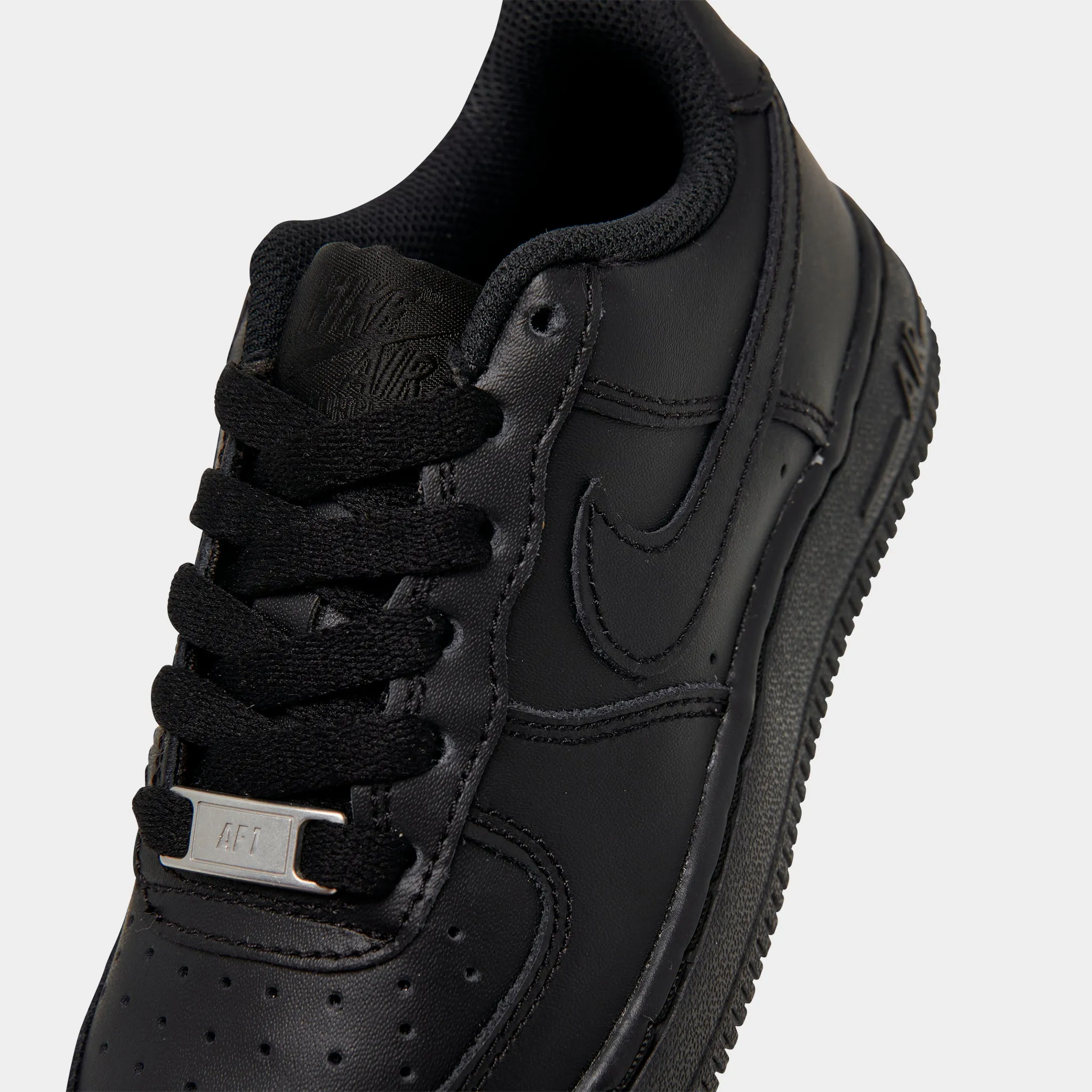 Nike Air Force 1 LE GS Black / Black - Black Quick Change