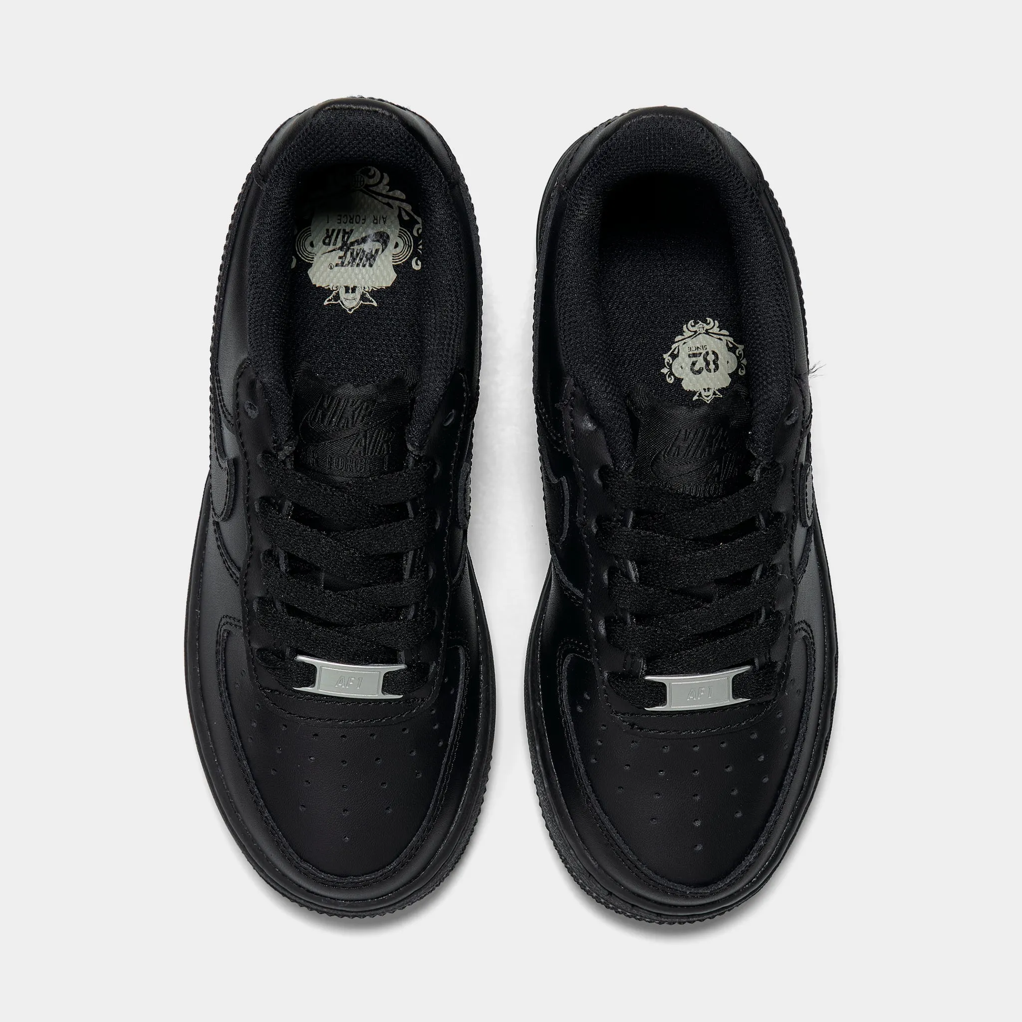 Nike Air Force 1 LE GS Black / Black - Black Korean Mood Urban Run