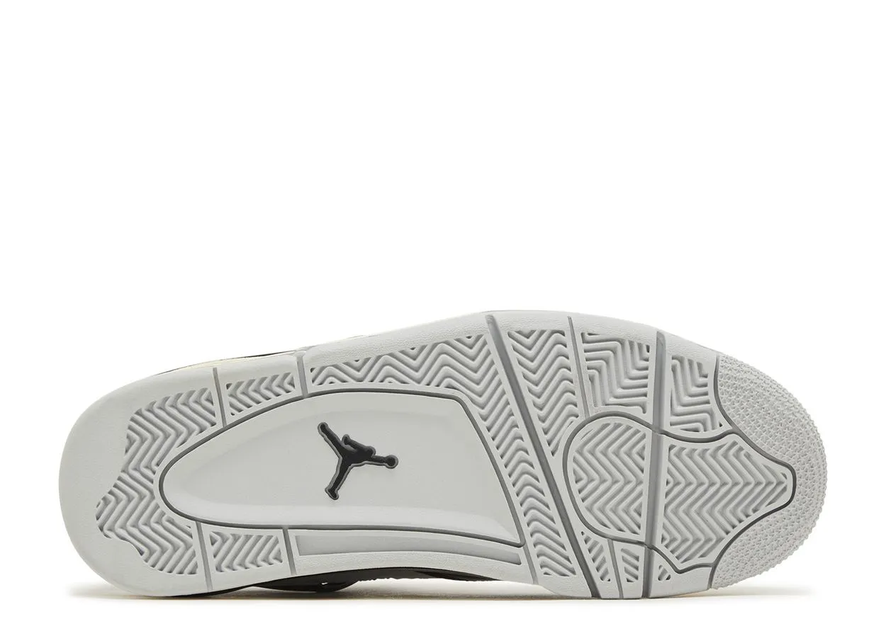 Plain Step Air Jordan 4 Retro Platinum Gold