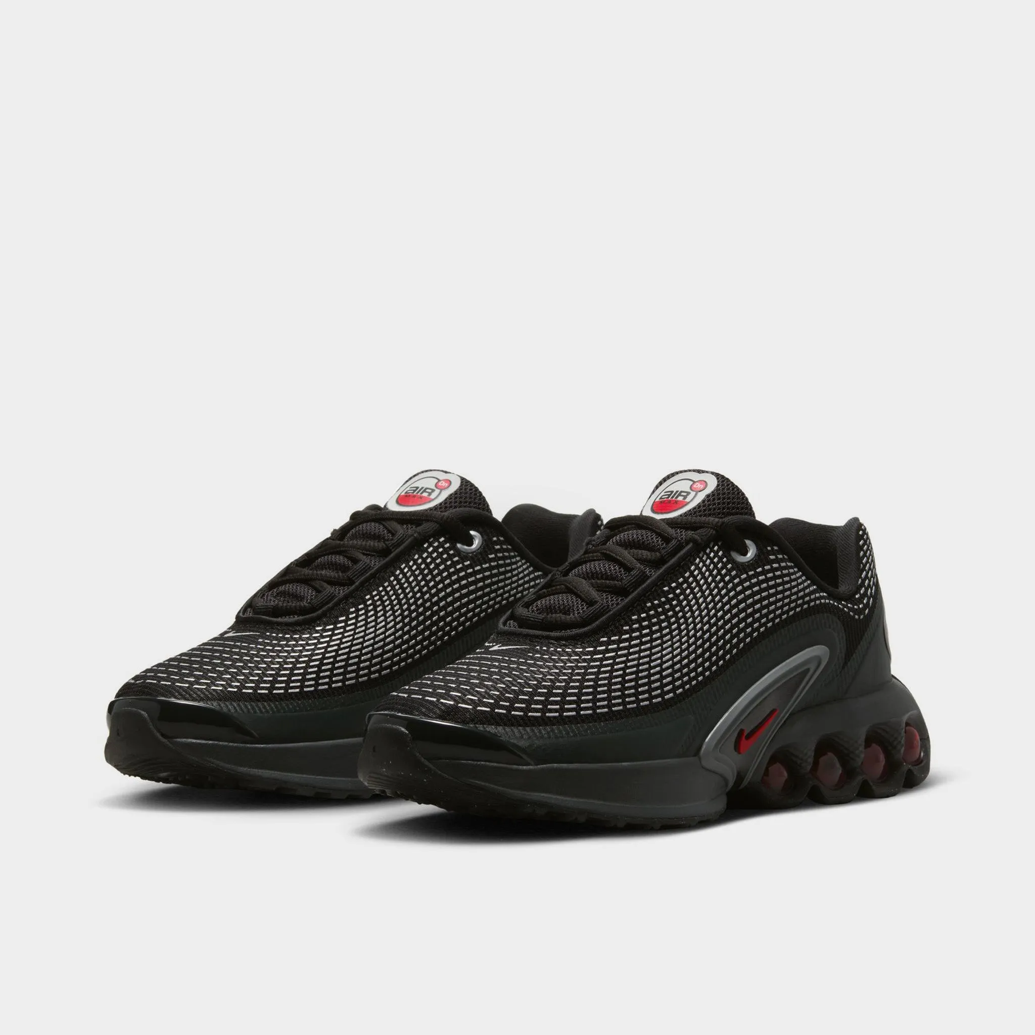 Round Toe Design Nike Air Max DN GS Black / University Red - Black