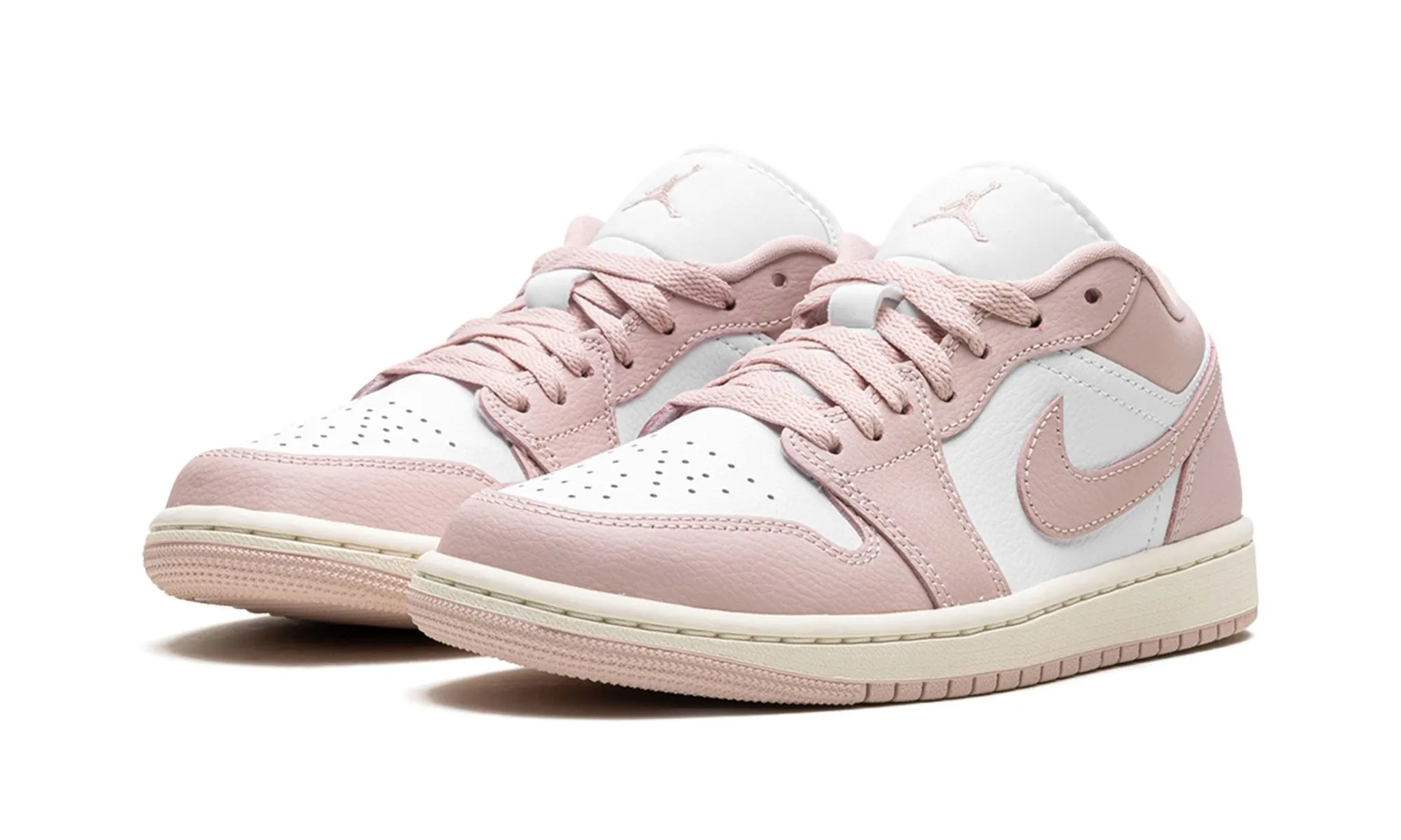 City Edge Earth Mood Wmns Air Jordan 1 Low 'Pink Oxford'
