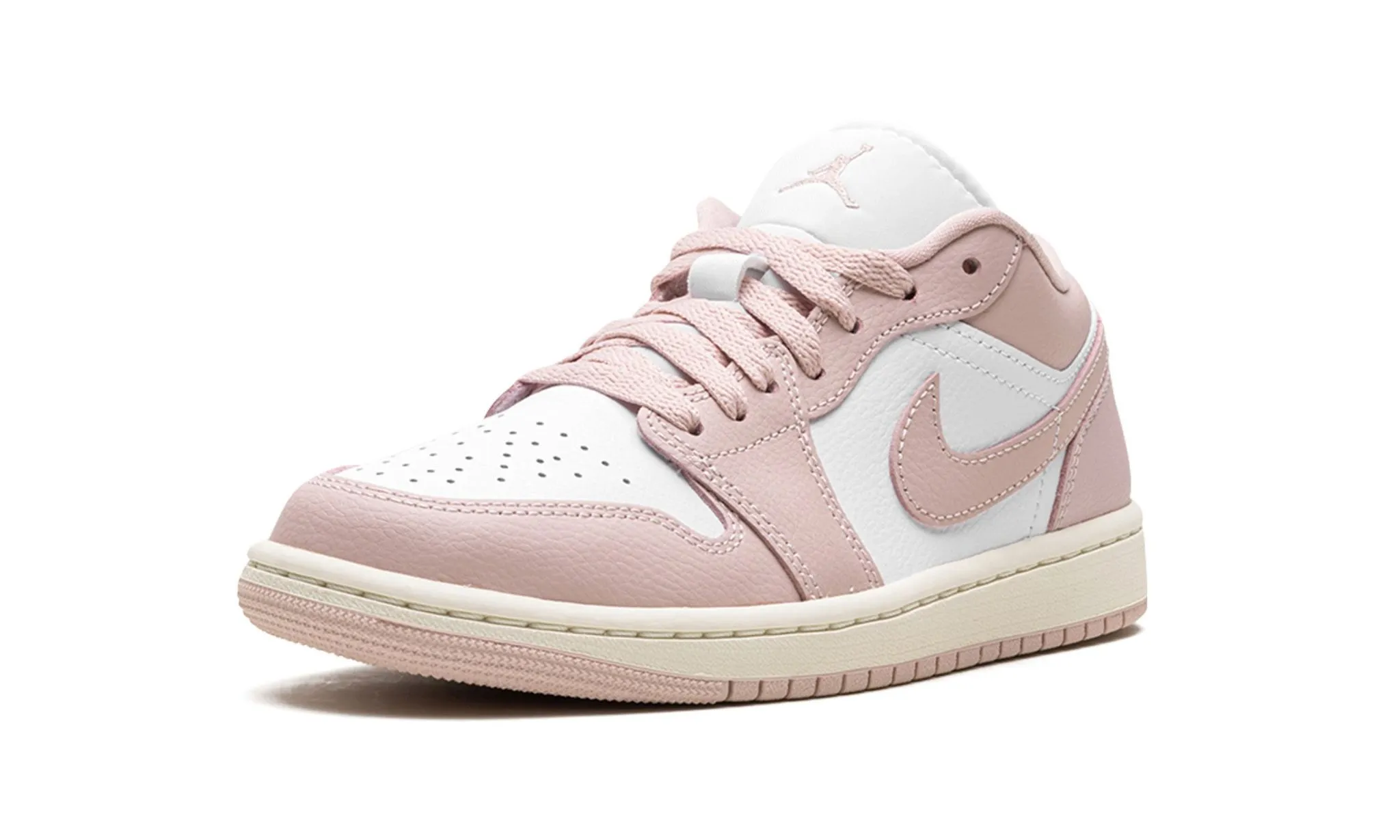 Work Base Wmns Air Jordan 1 Low 'Pink Oxford'
