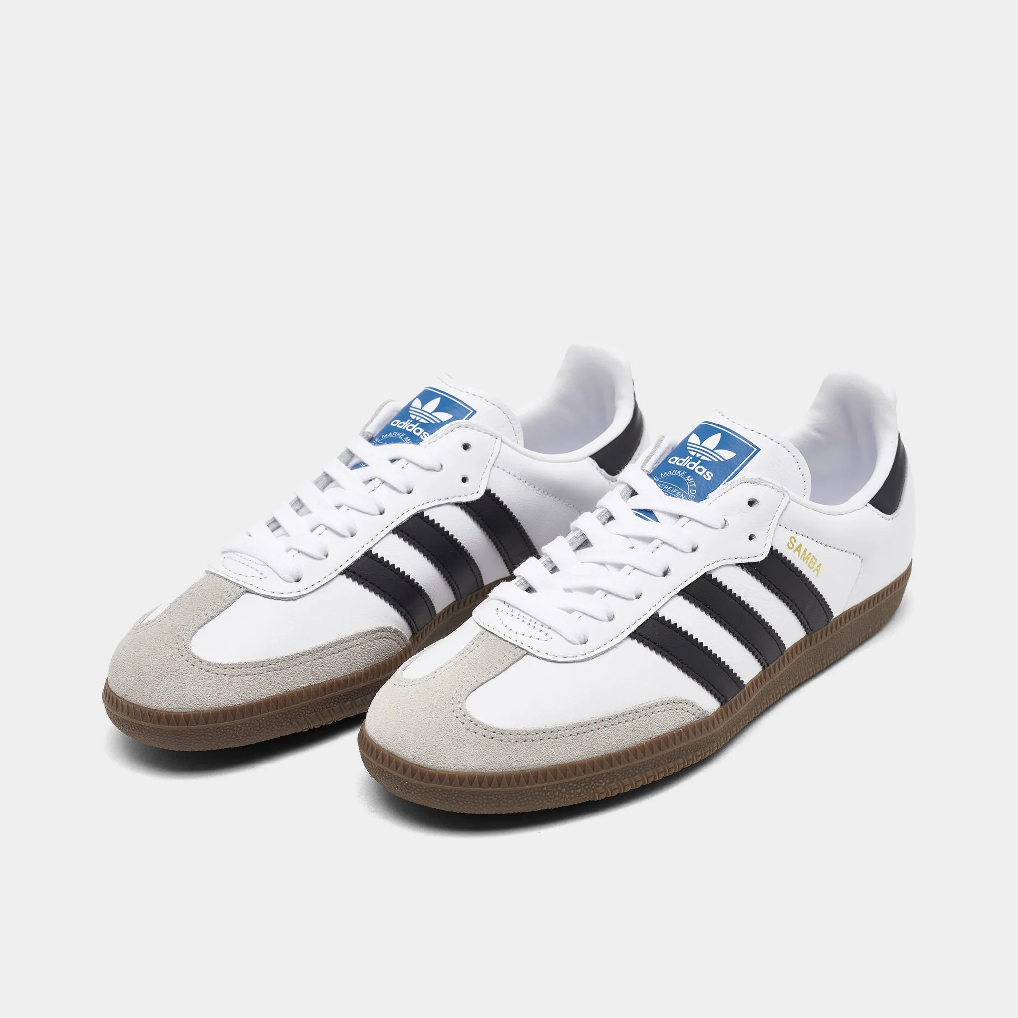 adidas Originals Women's Samba OG Footwear White / Core Black - Clear Granite Rain Step