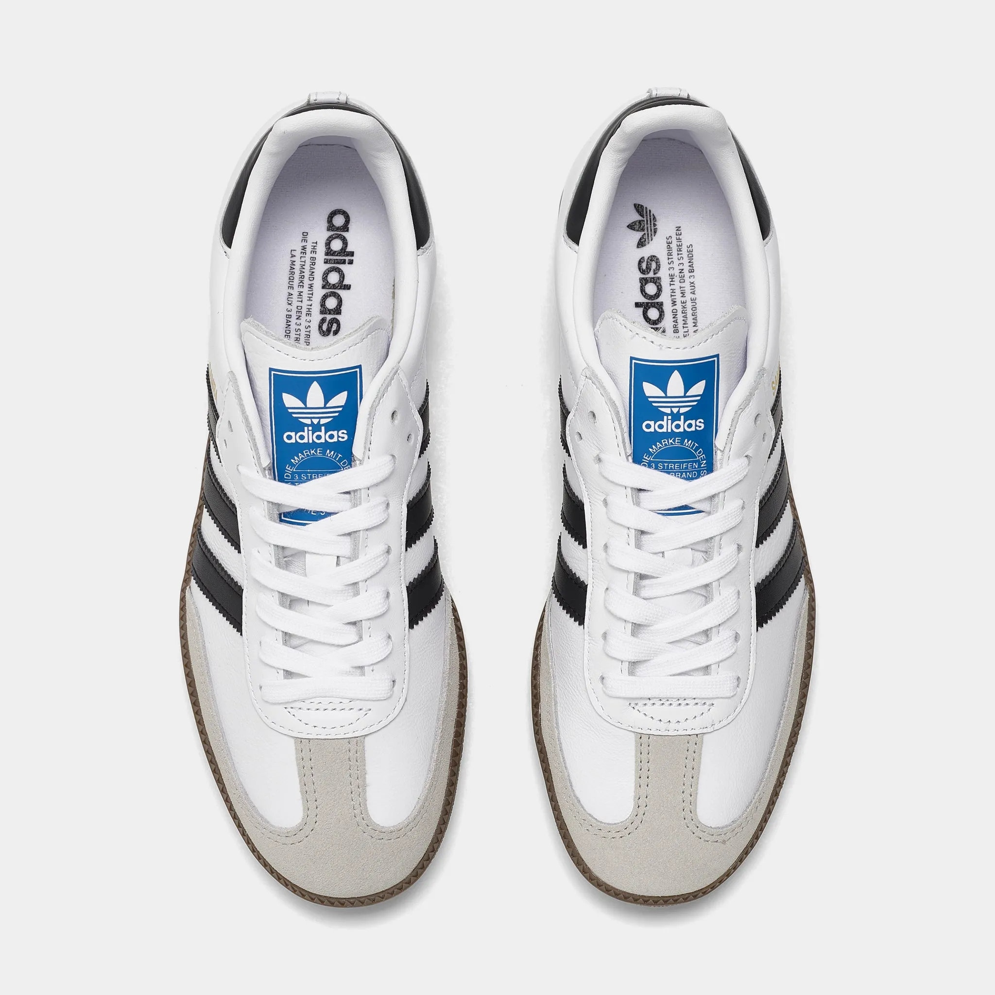 adidas Originals Women's Samba OG Footwear White / Core Black - Clear Granite Shine Silver