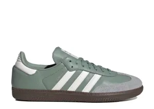 Street Walk Anti Odor Adidas Samba OG Silver Green Chalk White