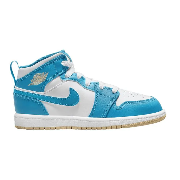 Casual Comfort Jordan 1 Mid Aquatone (PS)