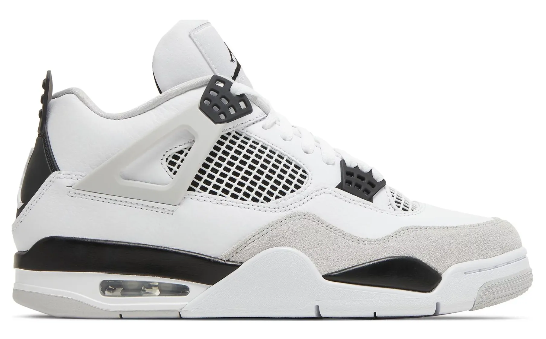 evening run JORDAN 4 RETRO MILITARY BLACK