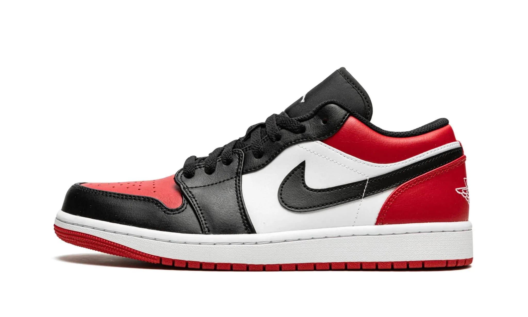 Air Jordan 1 low Bred Toe Comfort Upper