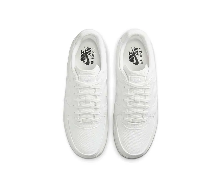 Smooth   finish Nike Air Force 1 Low Canvas "White"
