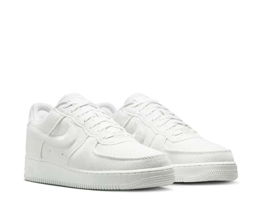 Nike Air Force 1 Low Canvas "White" Slip Fit Relax time