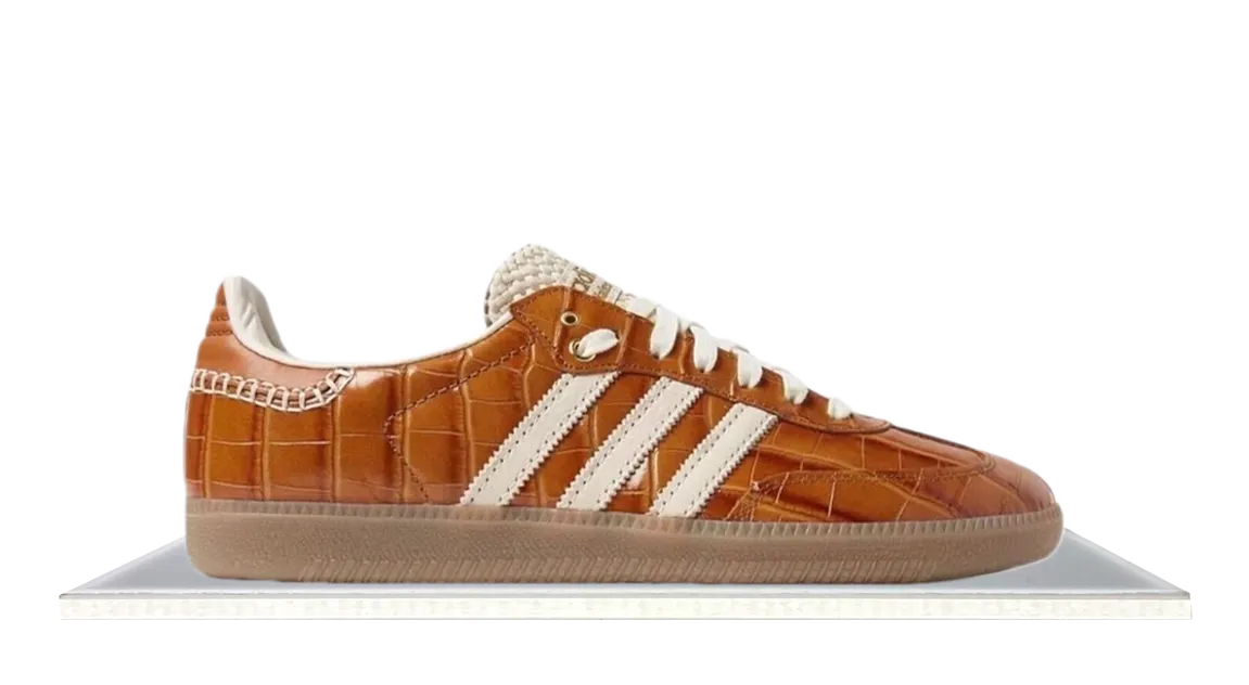 Adidas Samba Wales Bonner Brown Croc Sleek Aesthetic
