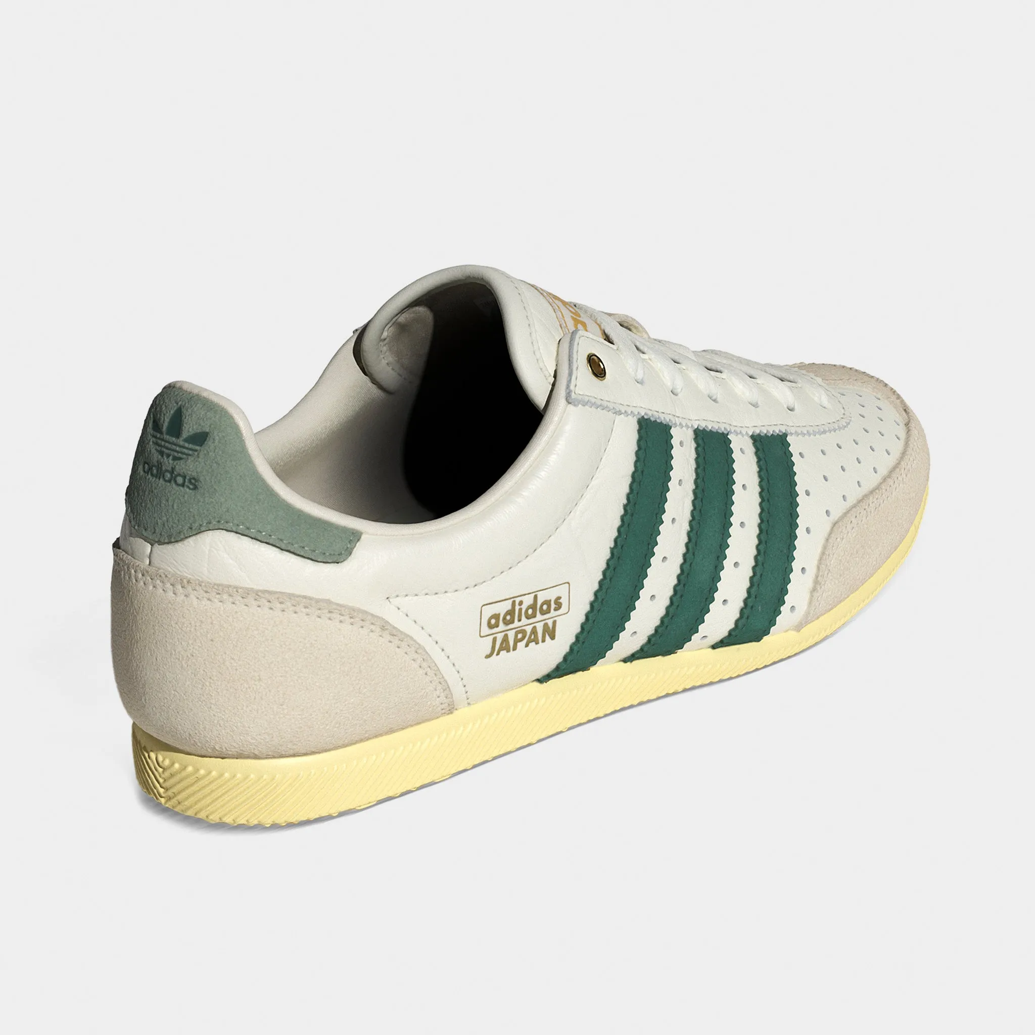 adidas Originals Women's Japan Off White / Collegiate Green - Orange Tint Bright tone