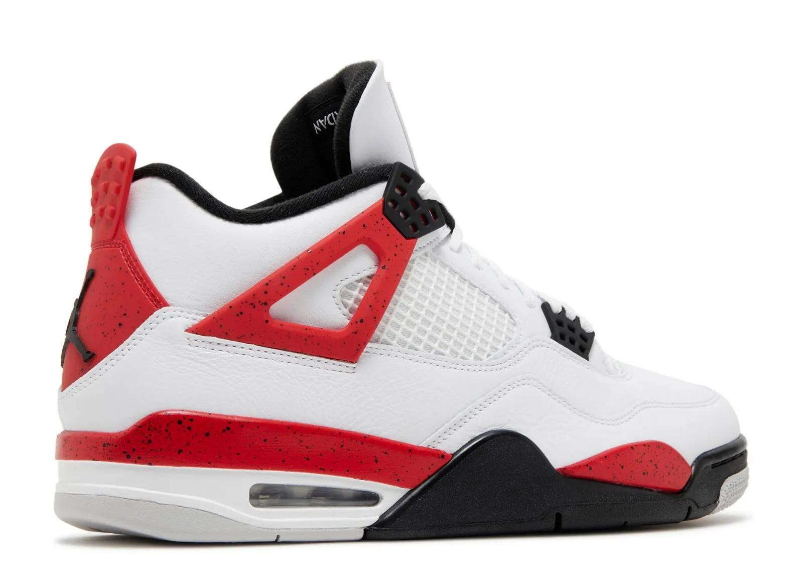 Breathable   mesh Air Jordan 4 Red Cement