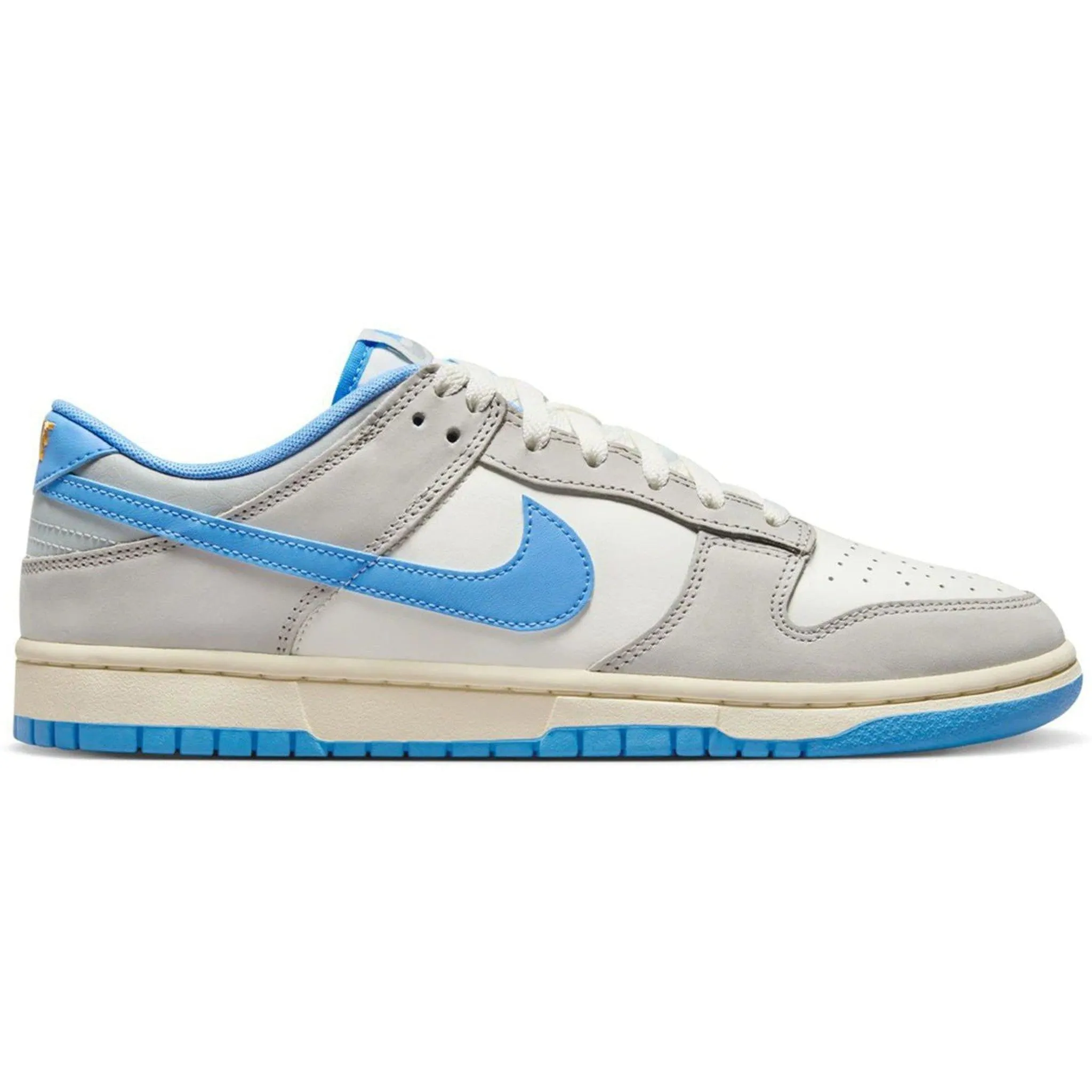 Nike Dunk Low Athletic Department Light Smoke Grey University Blue Blue Sky