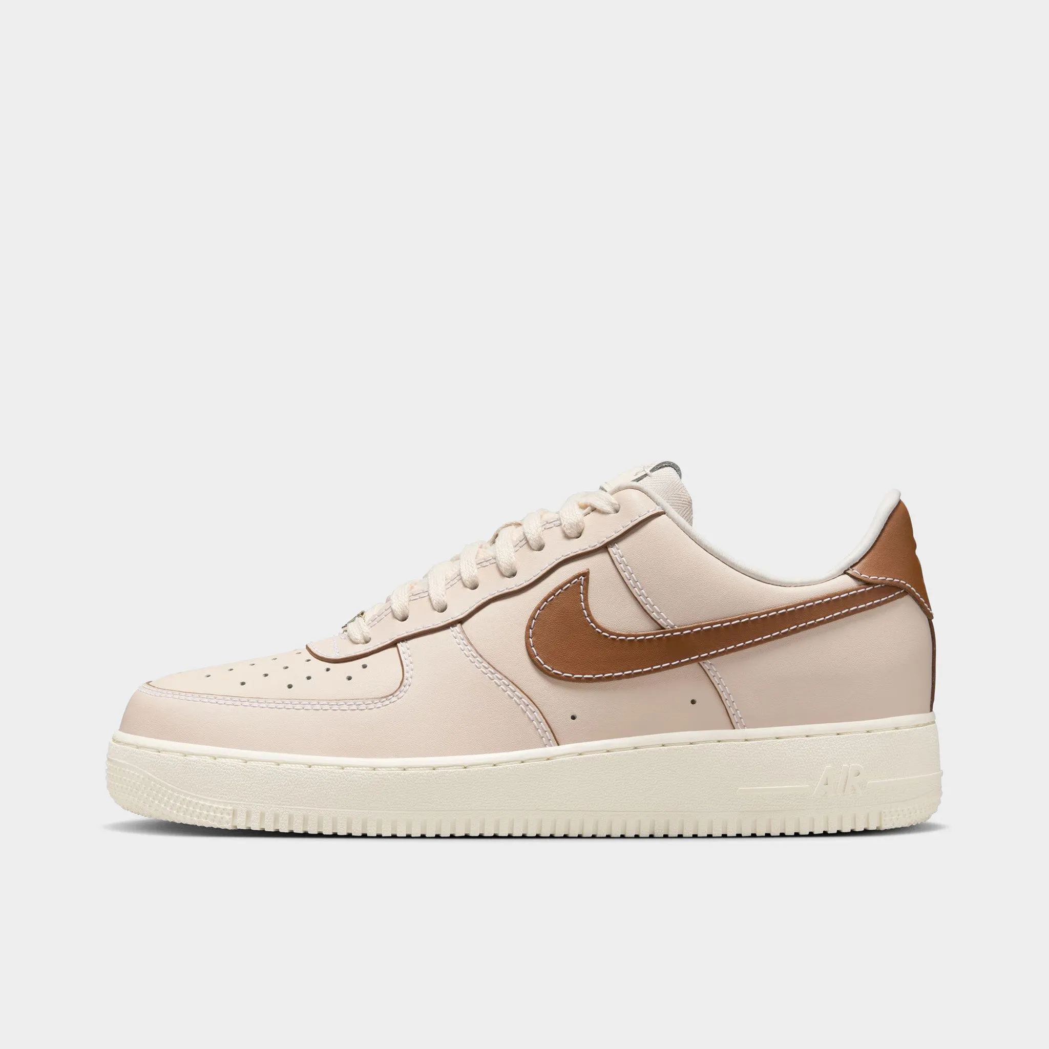 Nike Air Force 1 '07 Pearl White / Light British Tan Unisex Design