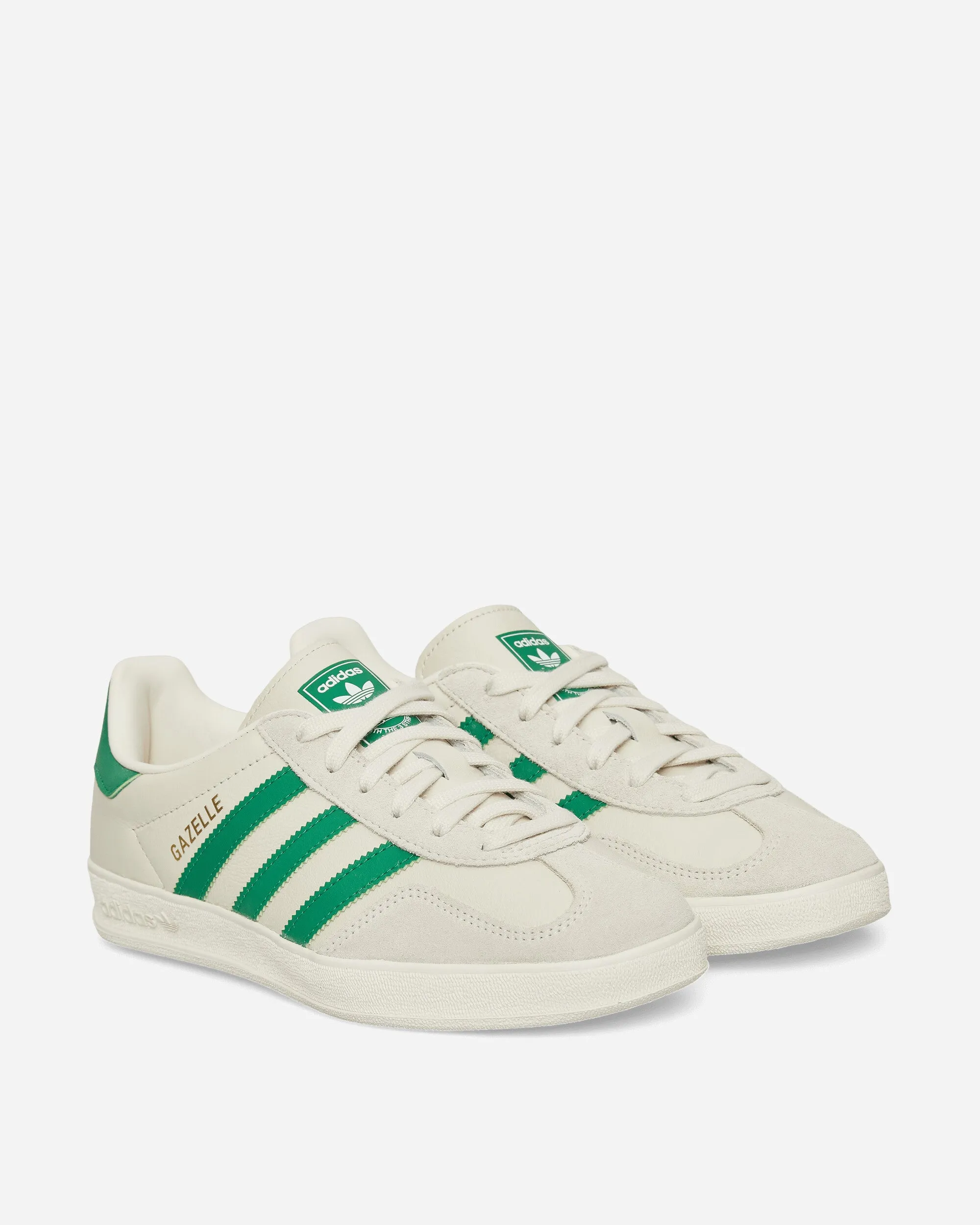 Breath Fresh Gazelle Indoor Sneakers Chalk White / Green