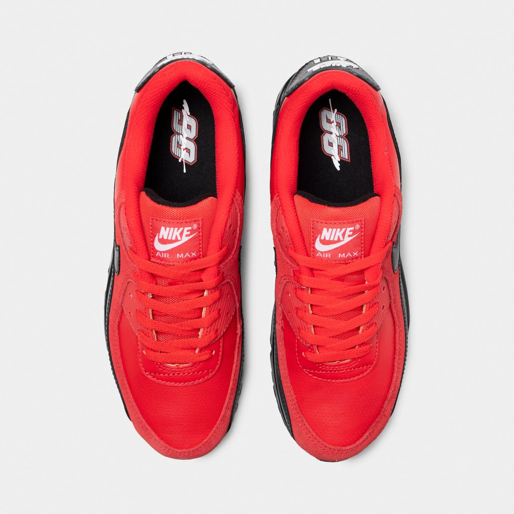 Nike Air Max 90 Speed Red / Black - White Reinforced   toe