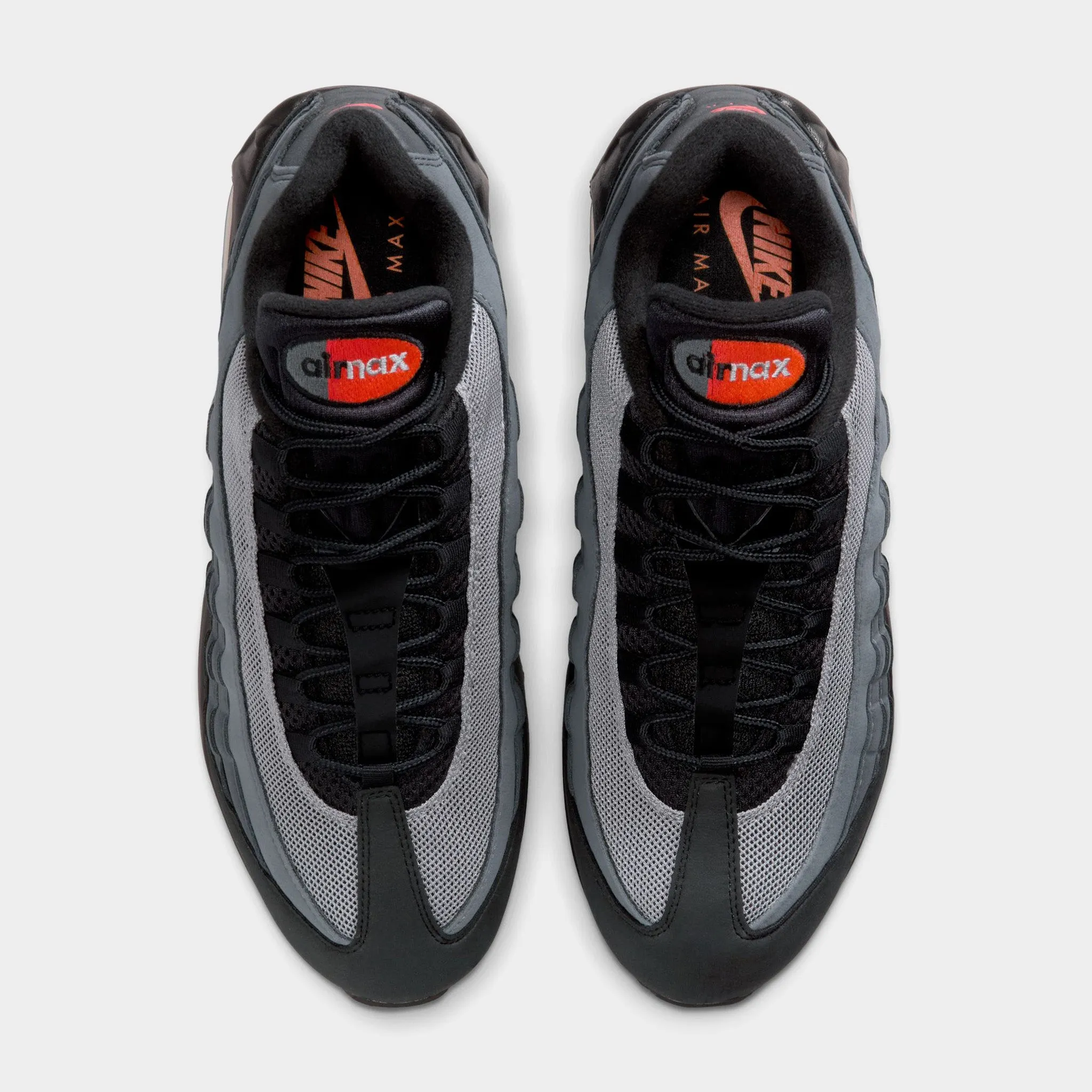Nike Air Max 95 OG Black / Bright Crimson - Anthracite Foam Insole