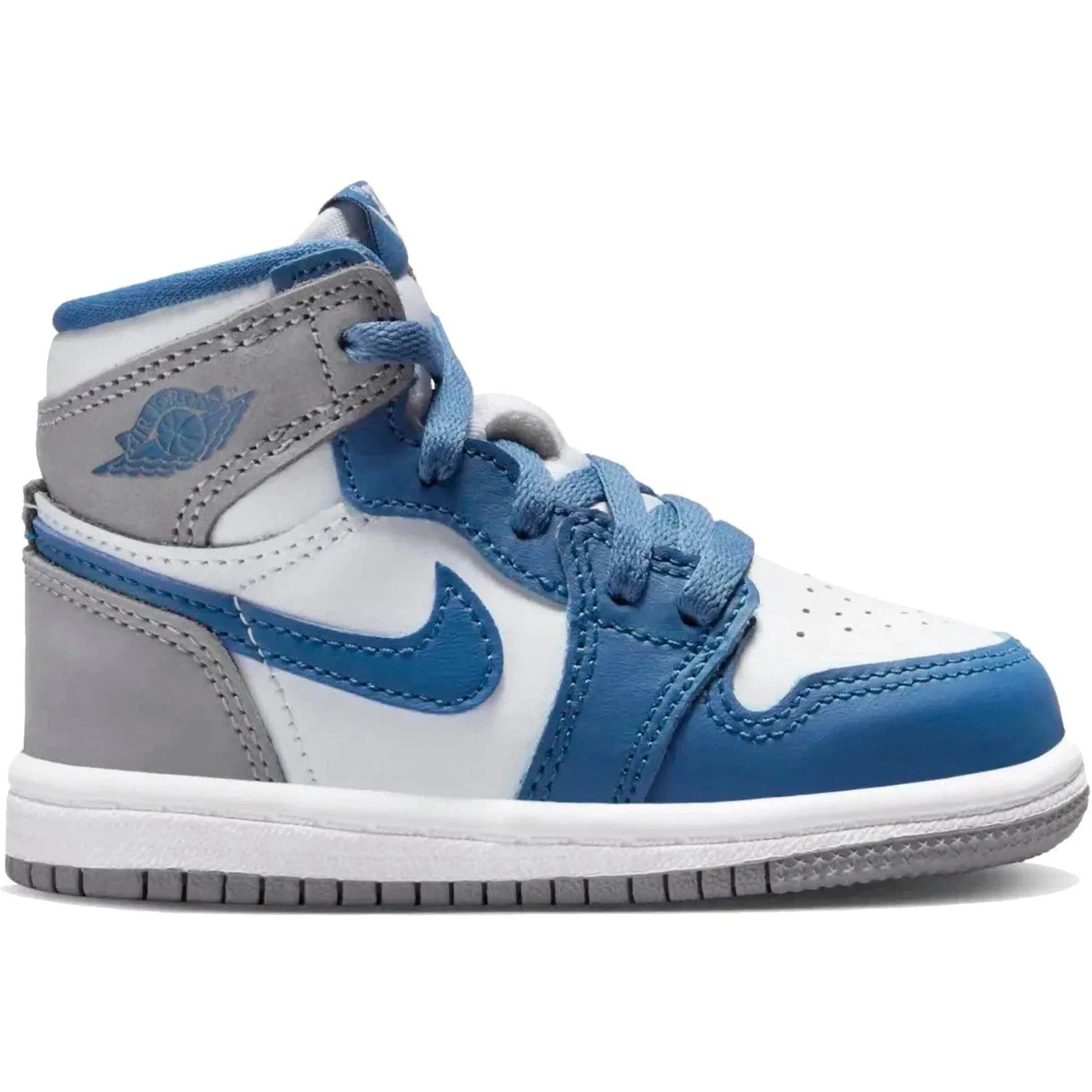 Jordan 1 Retro High OG True Blue (TD) Stylish Fit Pasture Run